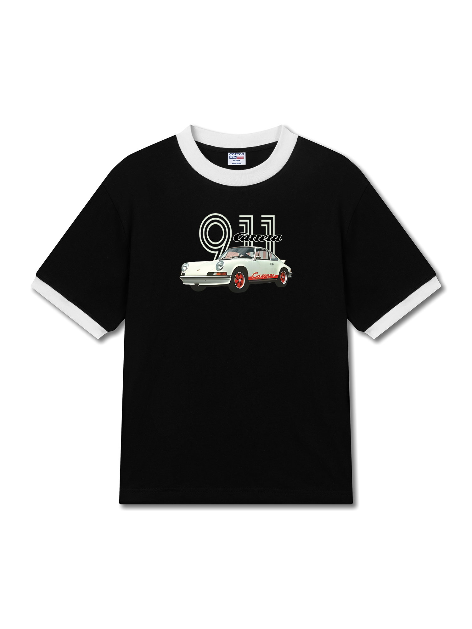 Áo Thun Ringer Relaxed Fit Carrere 911