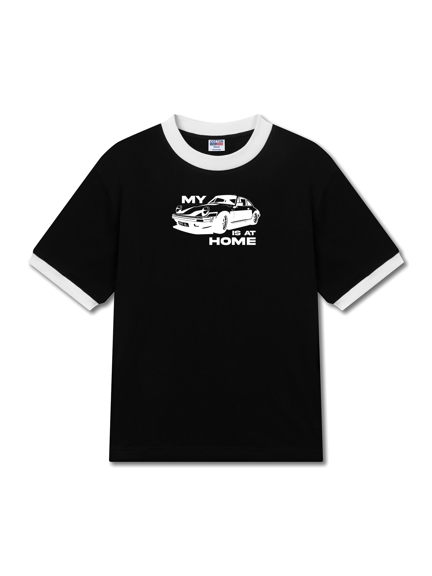 Áo Thun Ringer Relaxed Fit Porsche My Is At Home