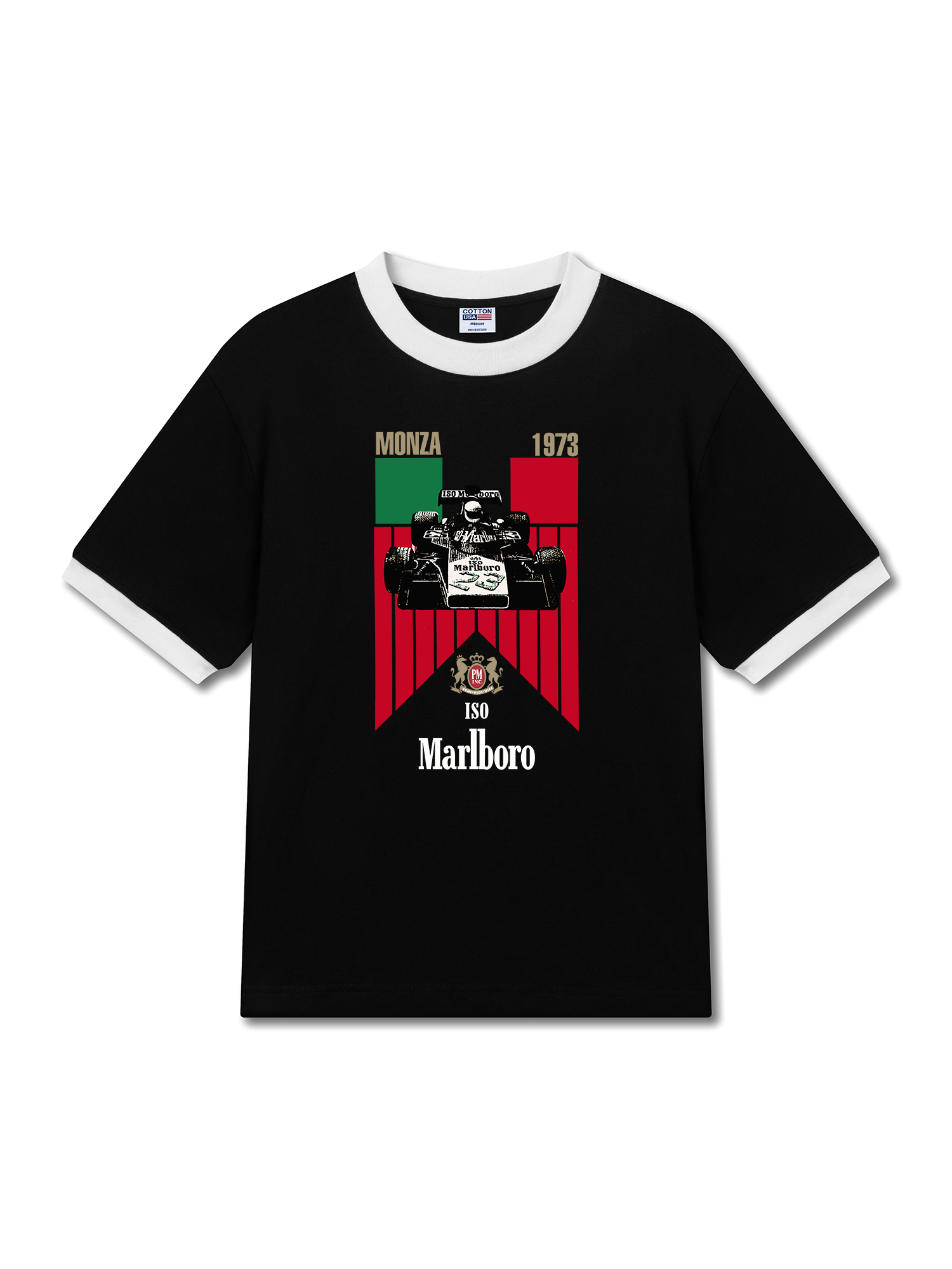Áo Thun Ringer Relaxed Fit Marlboro Monza 1973