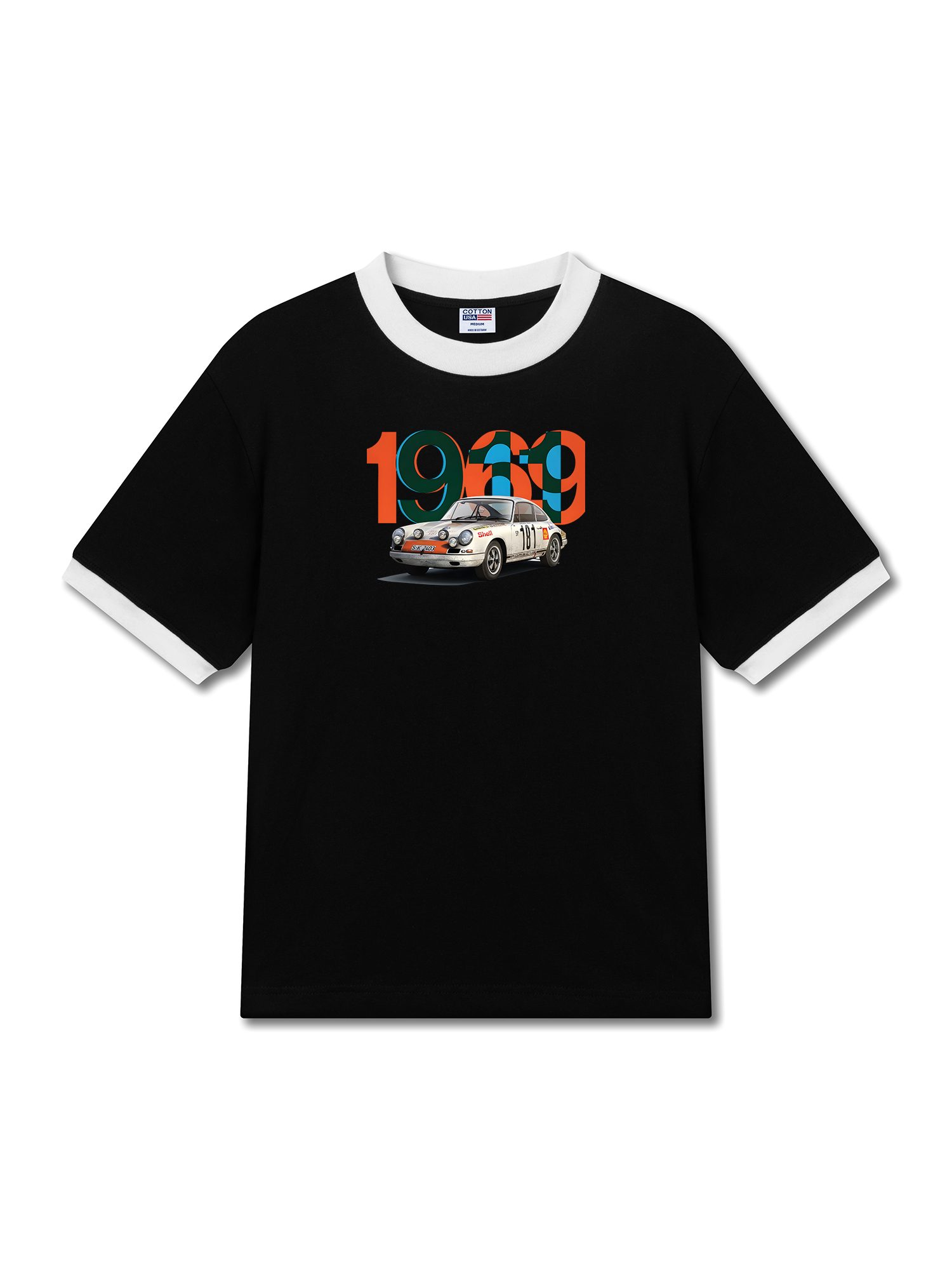 Áo Thun Ringer Relaxed Fit PORSCHE 911R