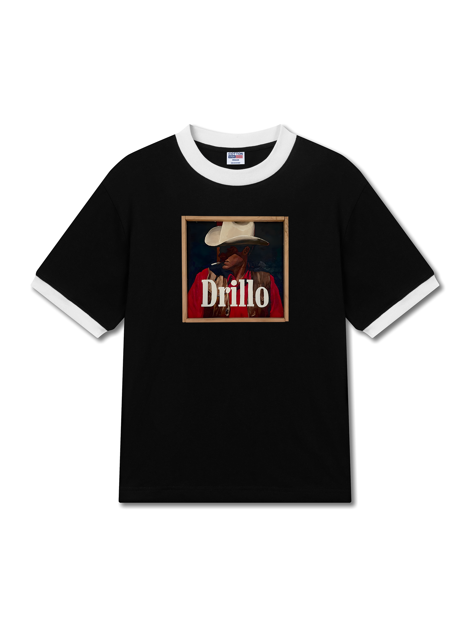 Áo Thun Ringer Relaxed Fit Marlboro Drillo