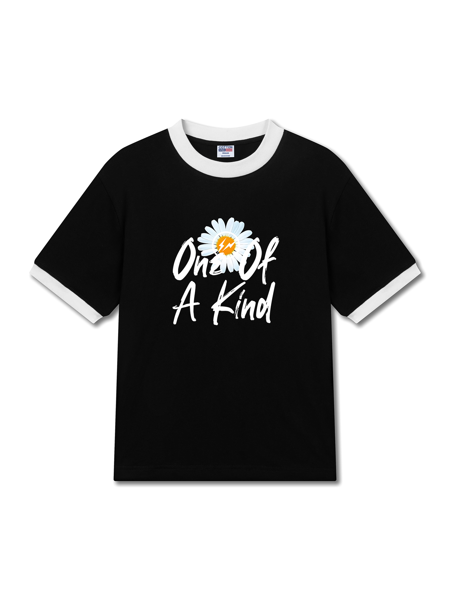 Áo Thun Ringer Relaxed Fit Floral One Of A Kind