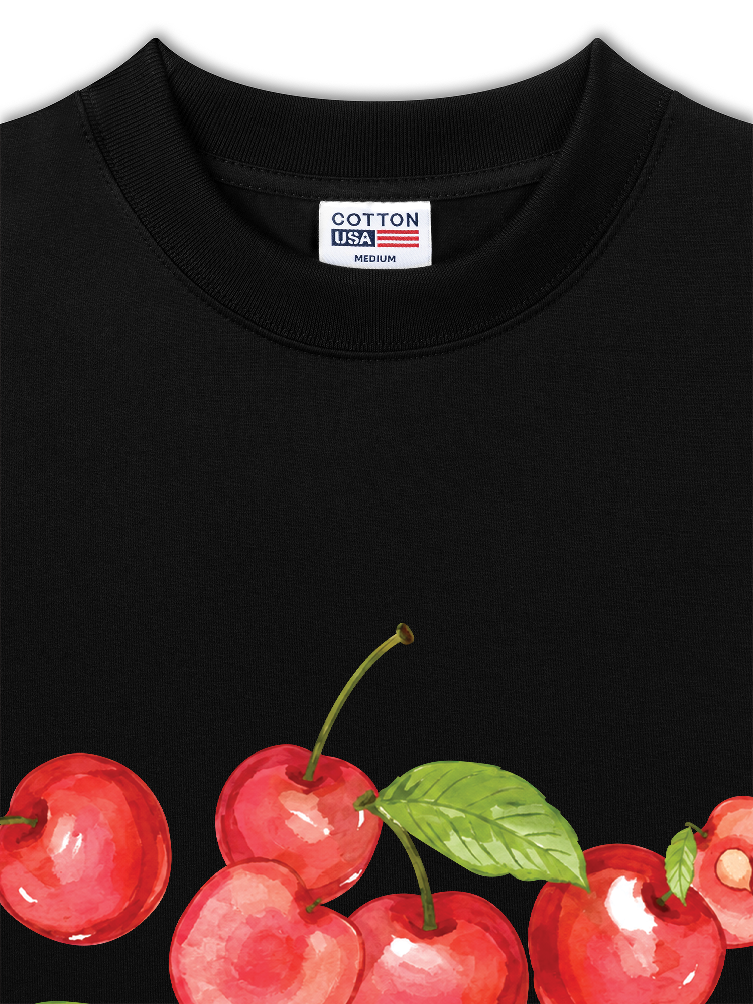 Áo Thun Relaxed Fit Tropical Cherry Sweet Fruit