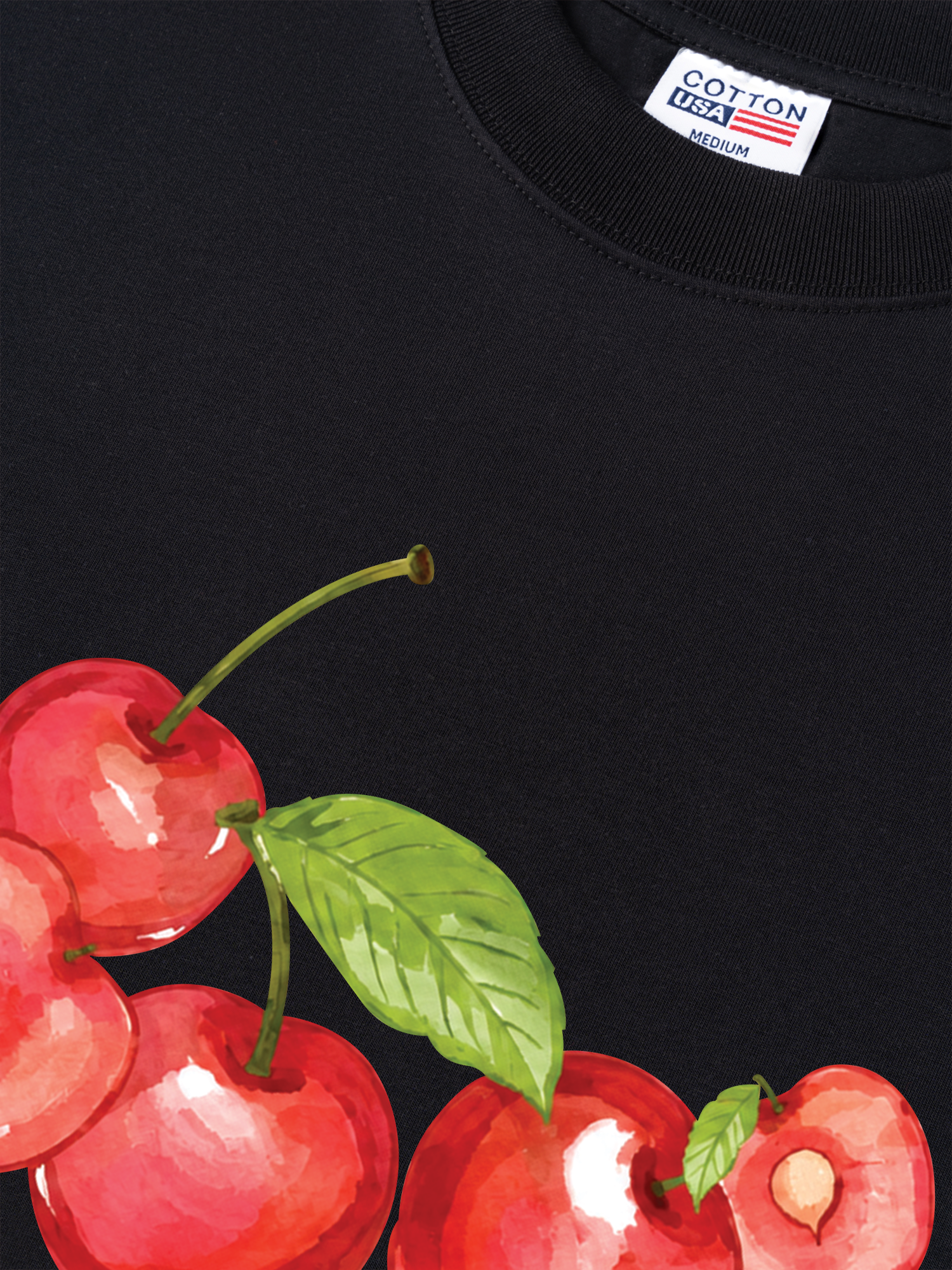 Áo Thun Relaxed Fit Tropical Cherry Sweet Fruit