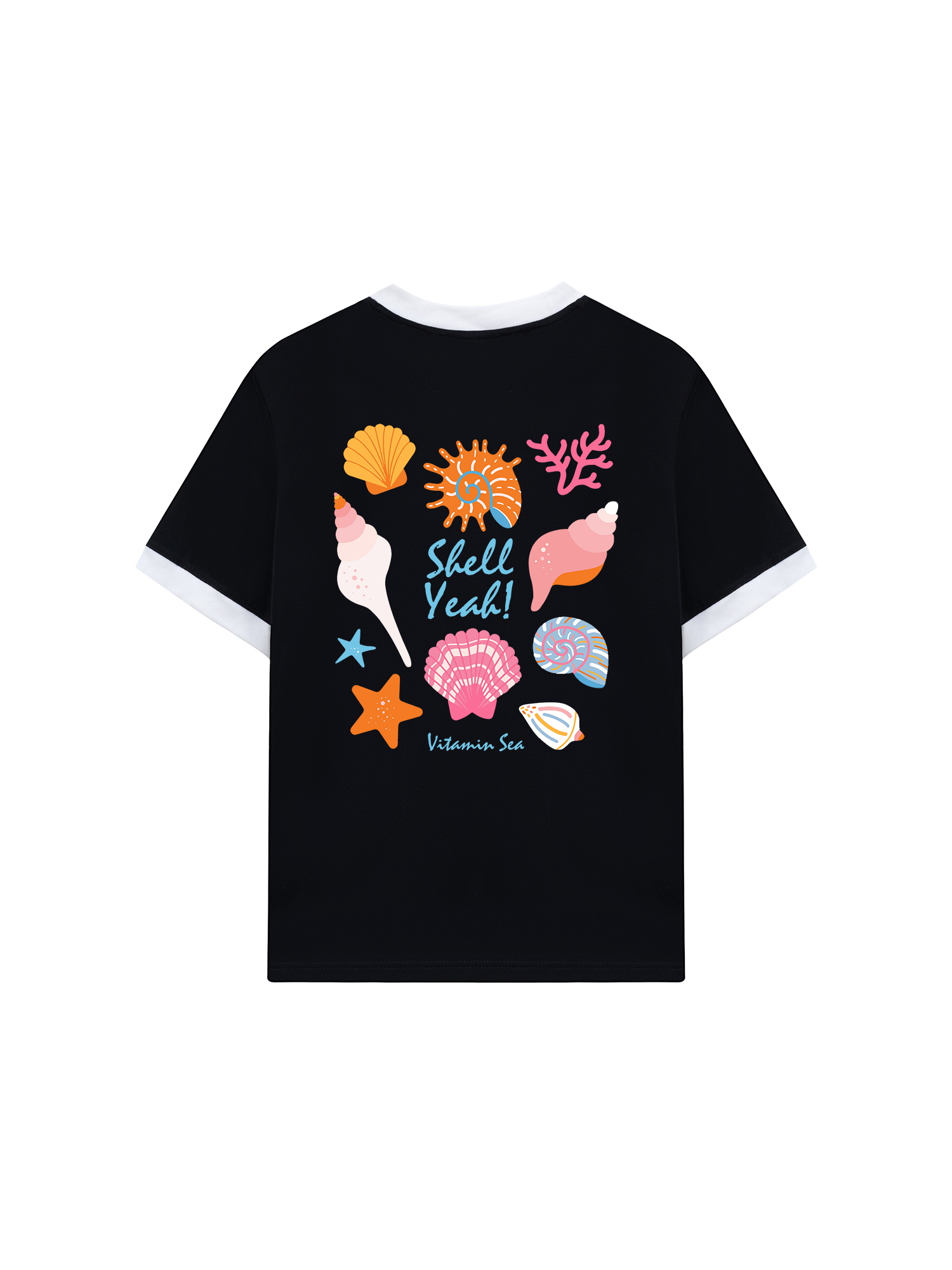 Áo Thun Ringer Relaxed Fit Shell Yeah