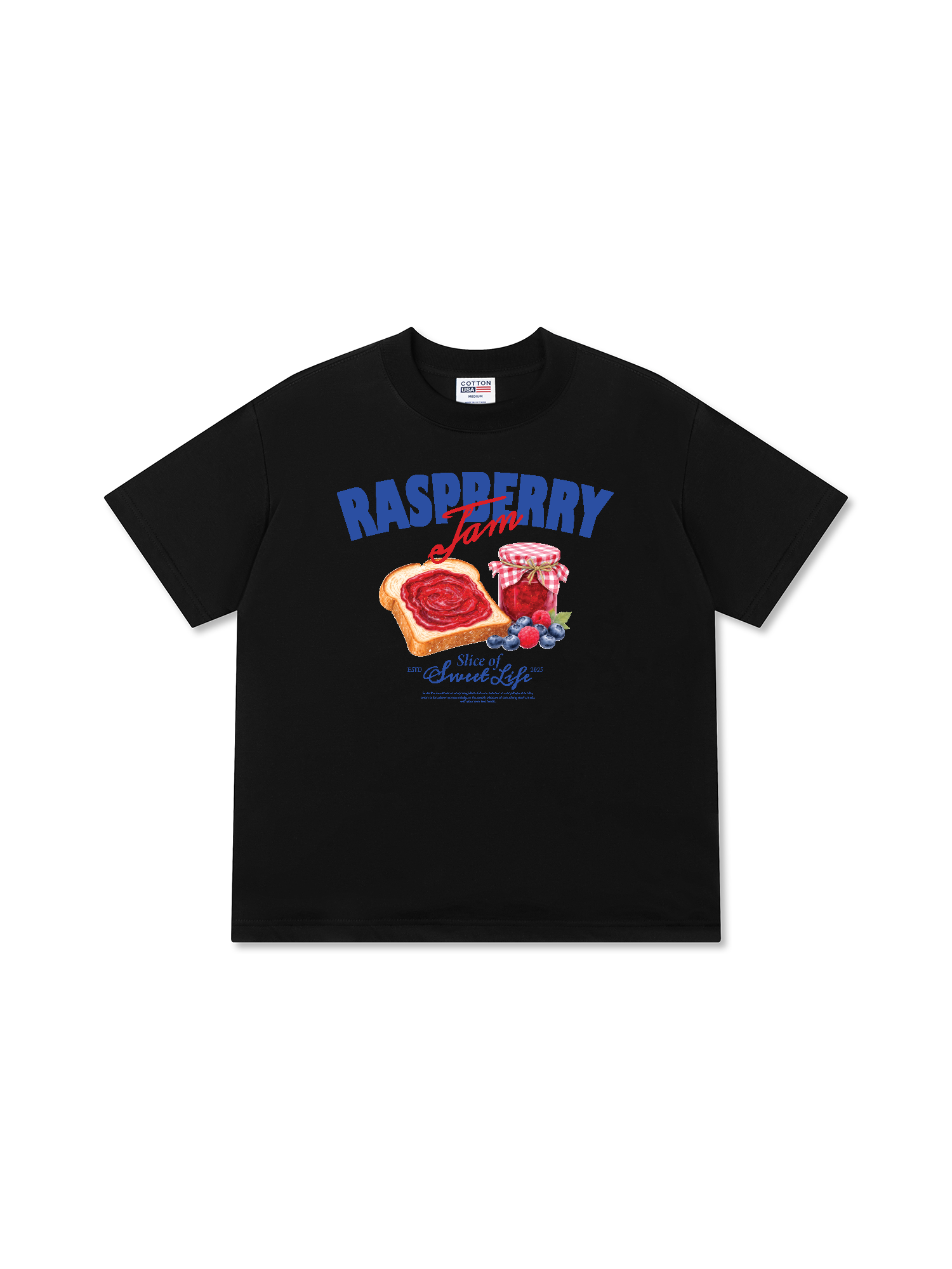 Áo Thun Relaxed Fit Raspberry Jam