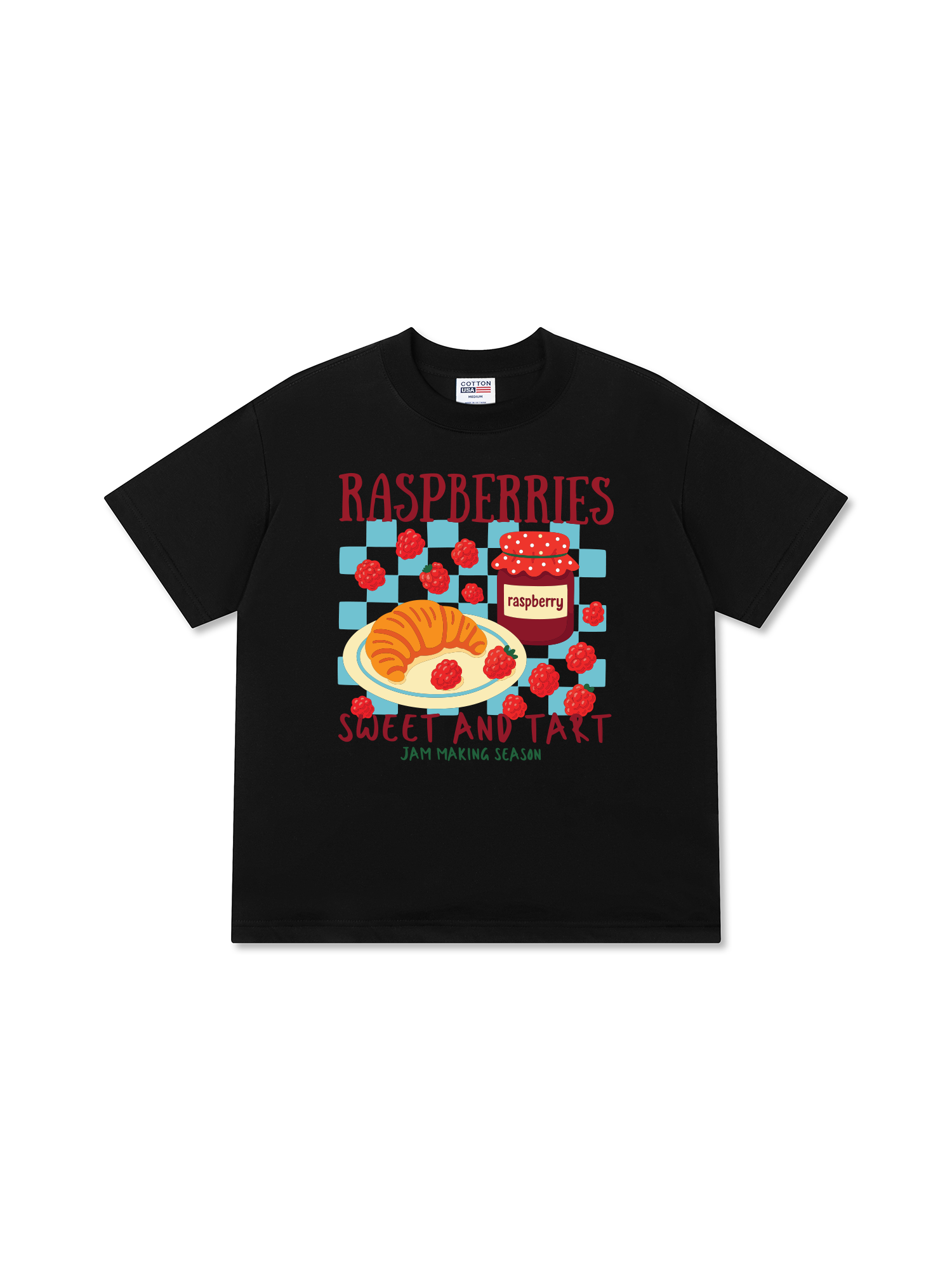 Áo Thun Relaxed Fit Raspberries Sweet And Tart
