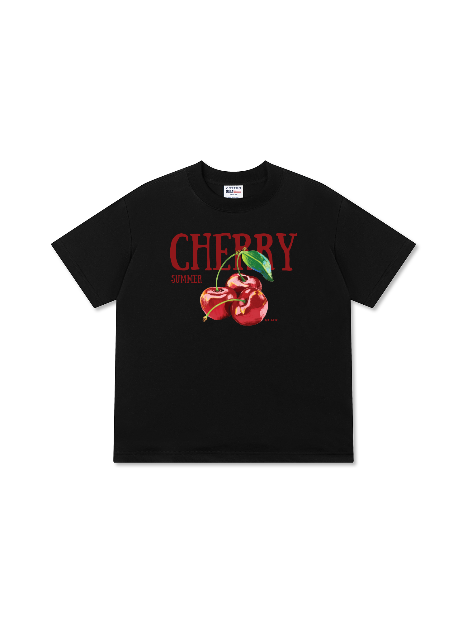 Áo Thun Relaxed Fit Tropical Cherry Summer