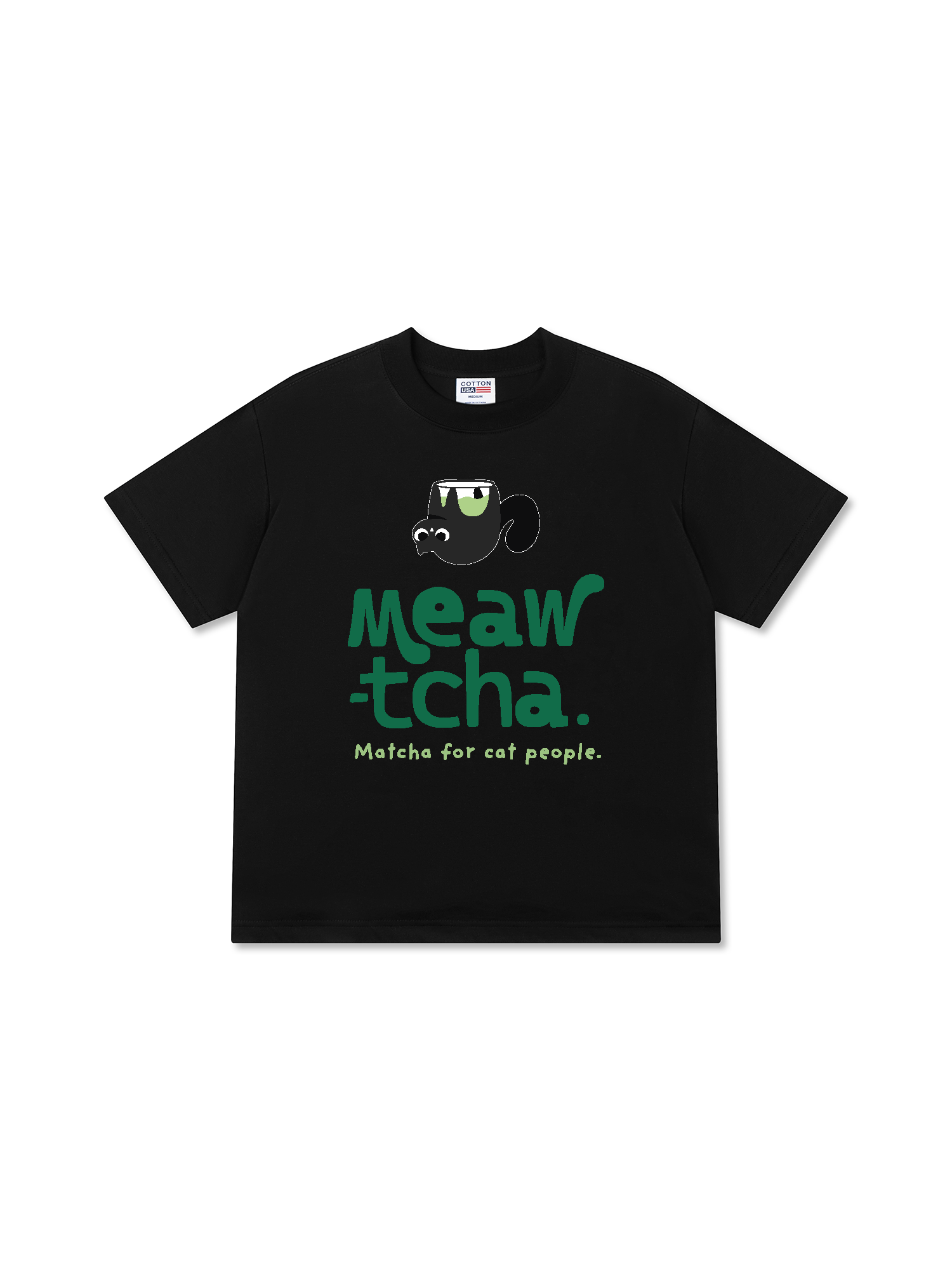 Áo Thun Relaxed Fit Soft Paw Meaw-tcha