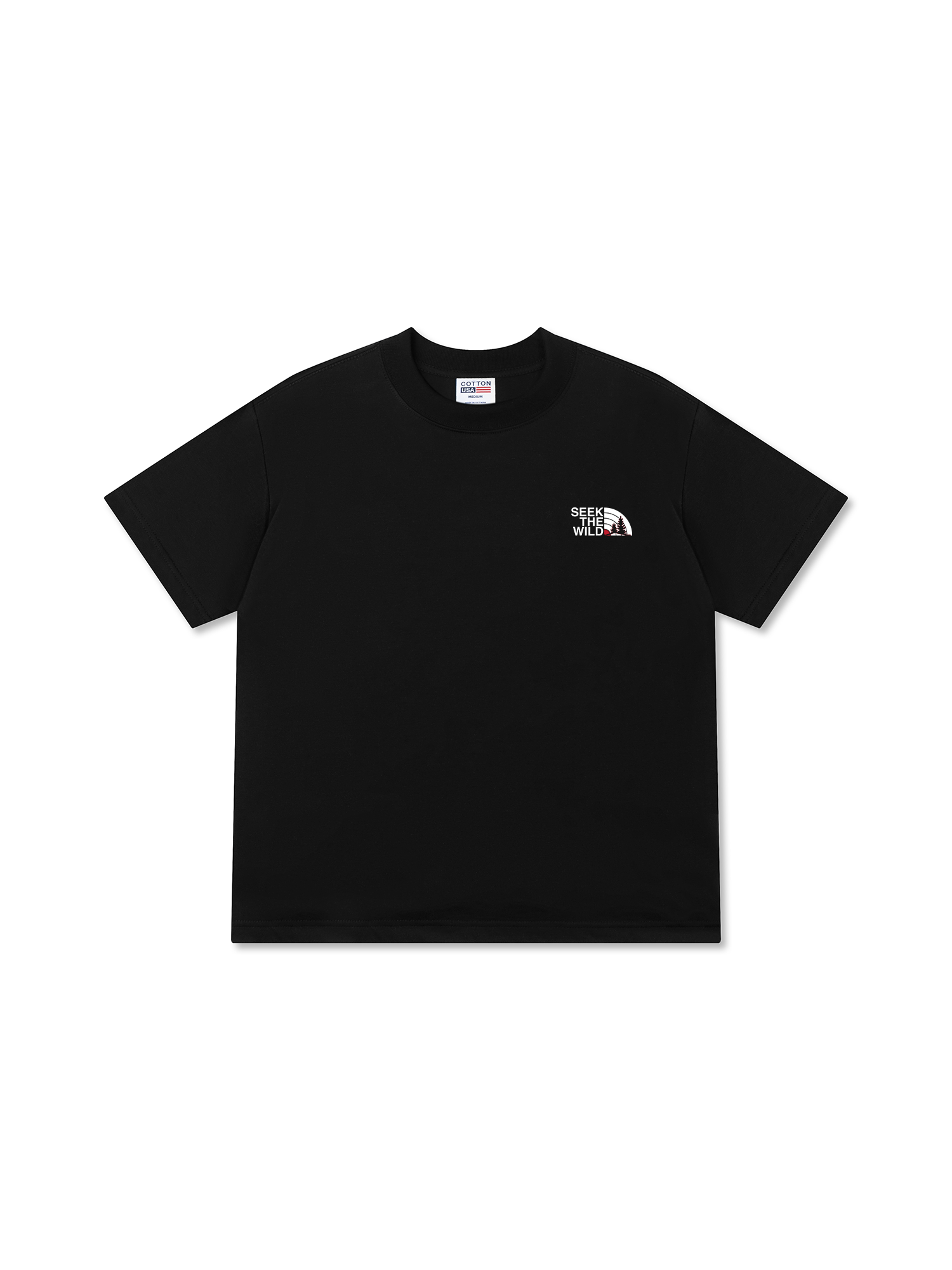 Áo Thun Relaxed Fit Adventure STW Red Night