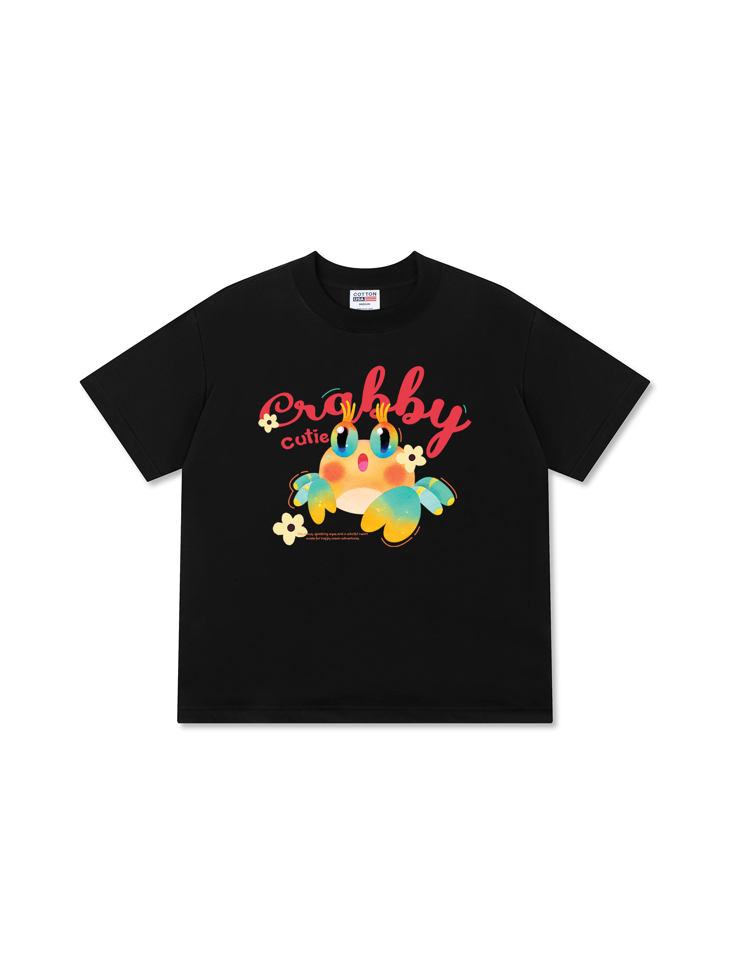 Áo Thun Relaxed Fit Tropical Crabby Cutie