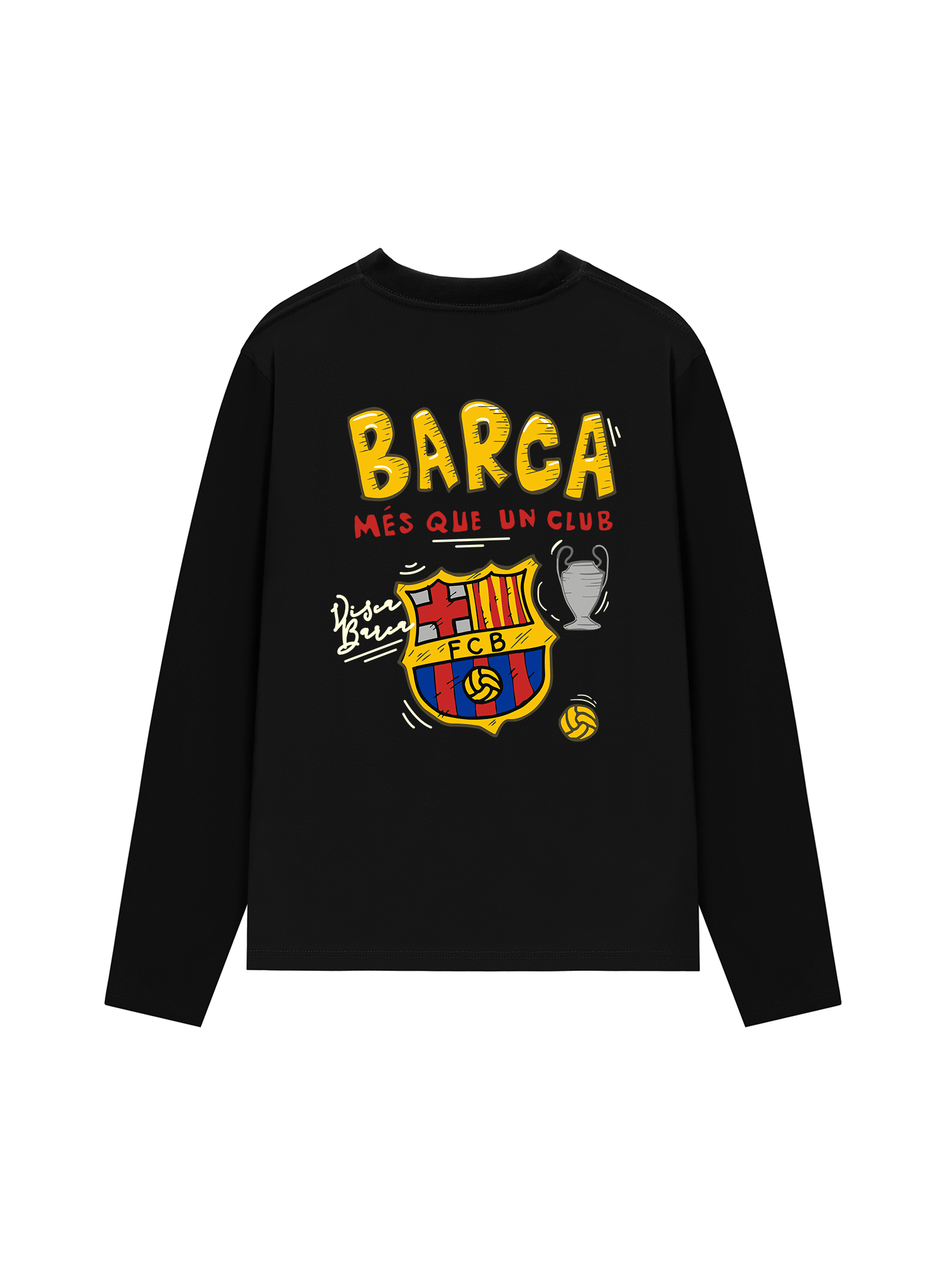 Áo Thun Dài Tay Barca Més Que Un Club