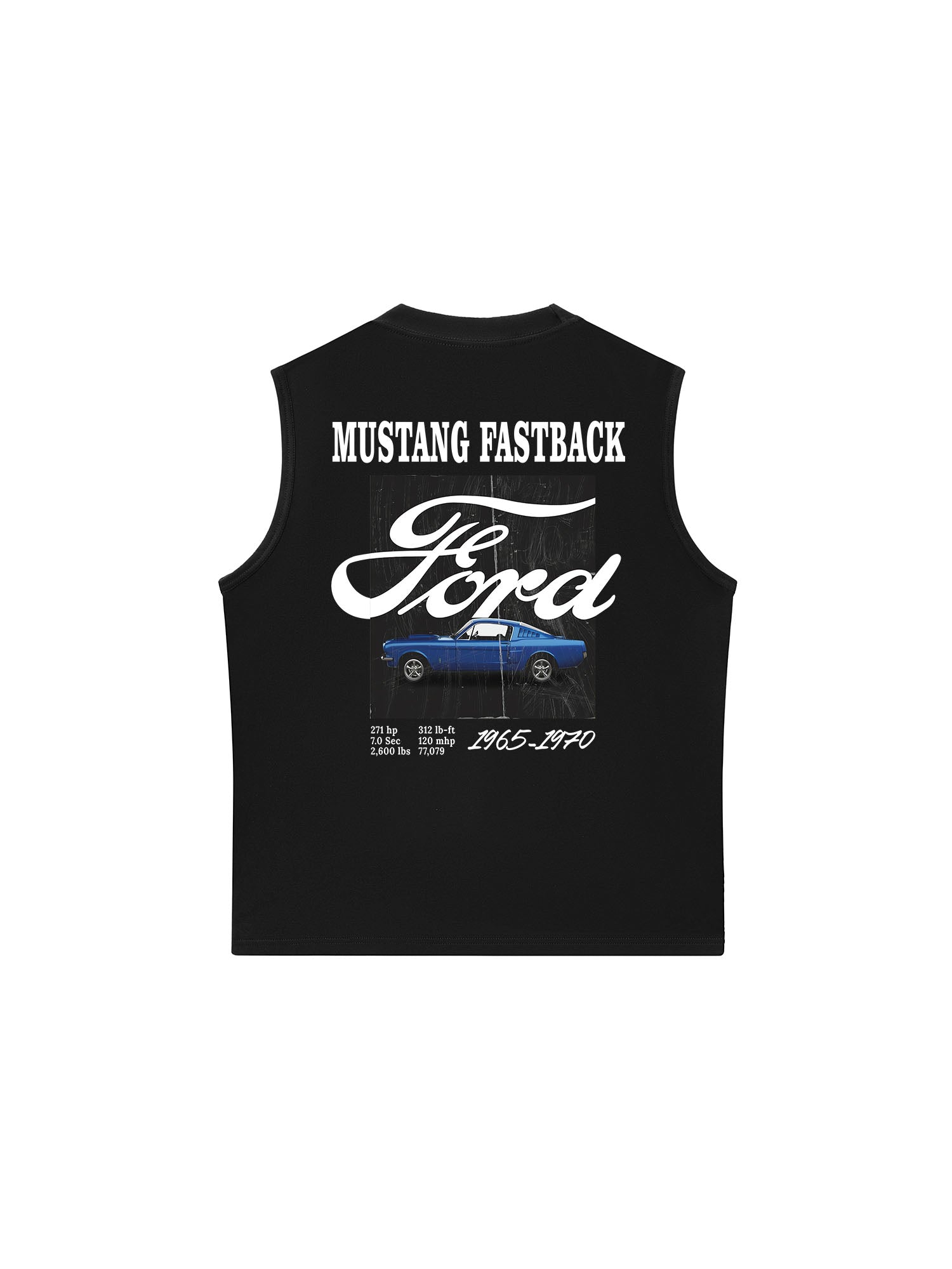 Áo Ba Lỗ Relaxed Fit Ford Mustang Fastback