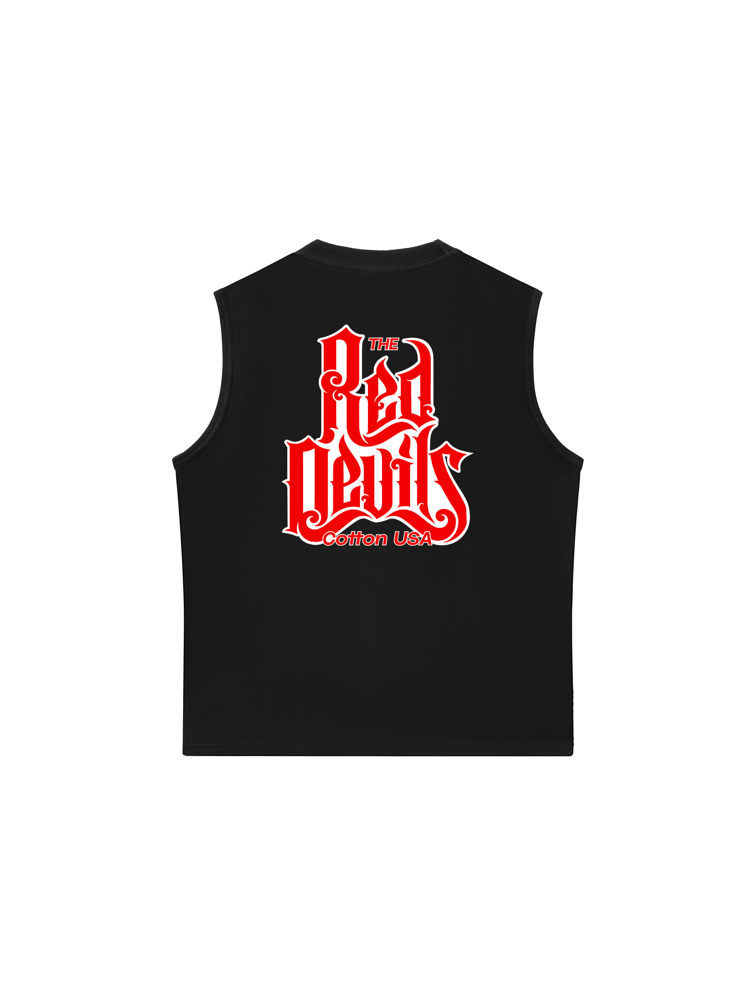 Áo Ba Lỗ Relaxed Fit Art Style The Red Devils