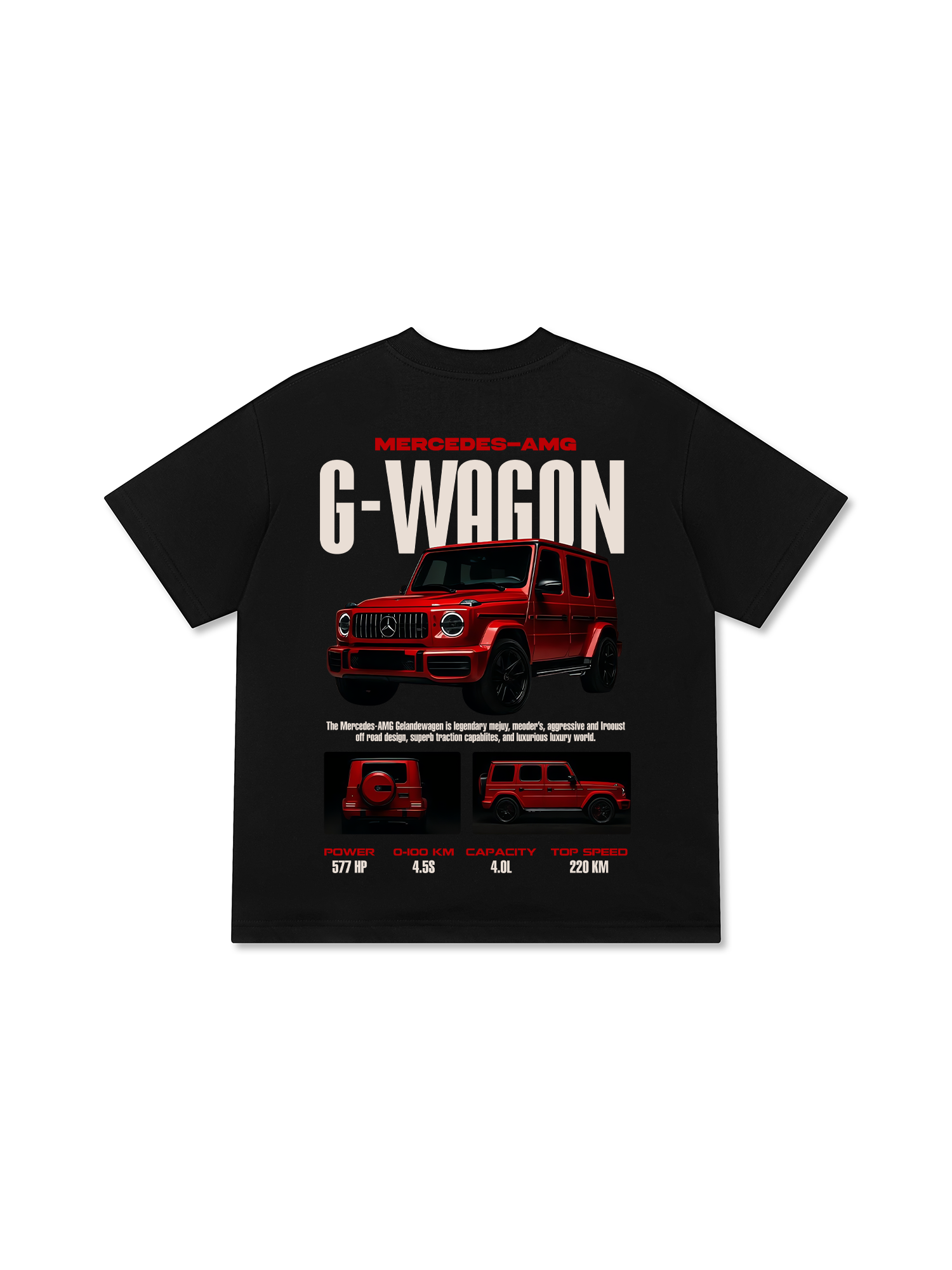 Áo Thun Relaxed Fit Mercedes AMG G Wagon