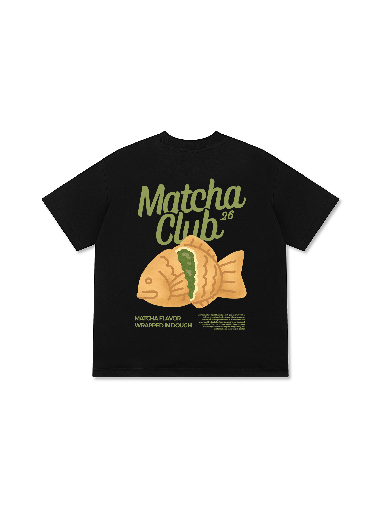 Áo Thun Relaxed Fit Matcha Club