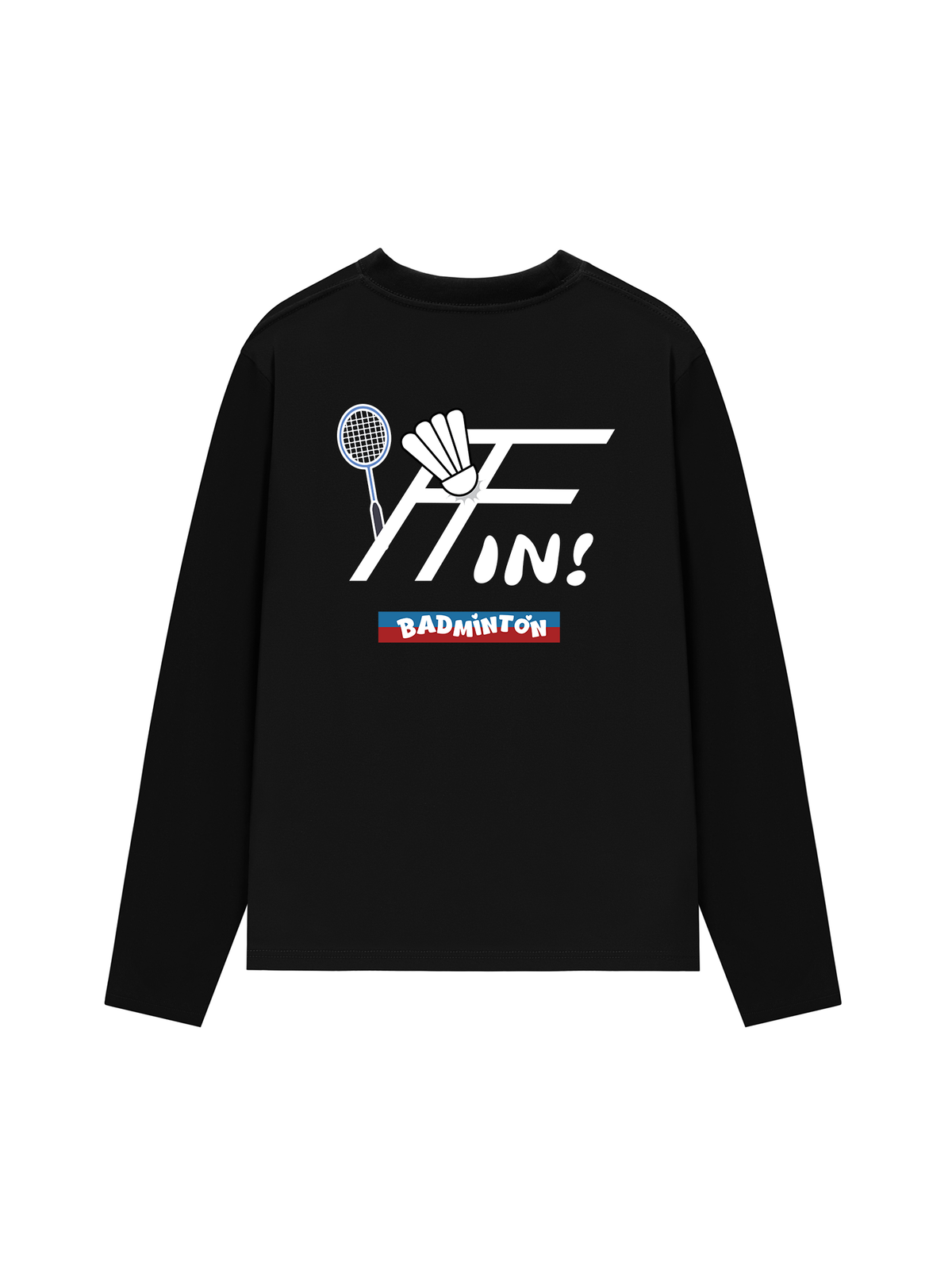 Áo Thun Dài Tay Badminton In