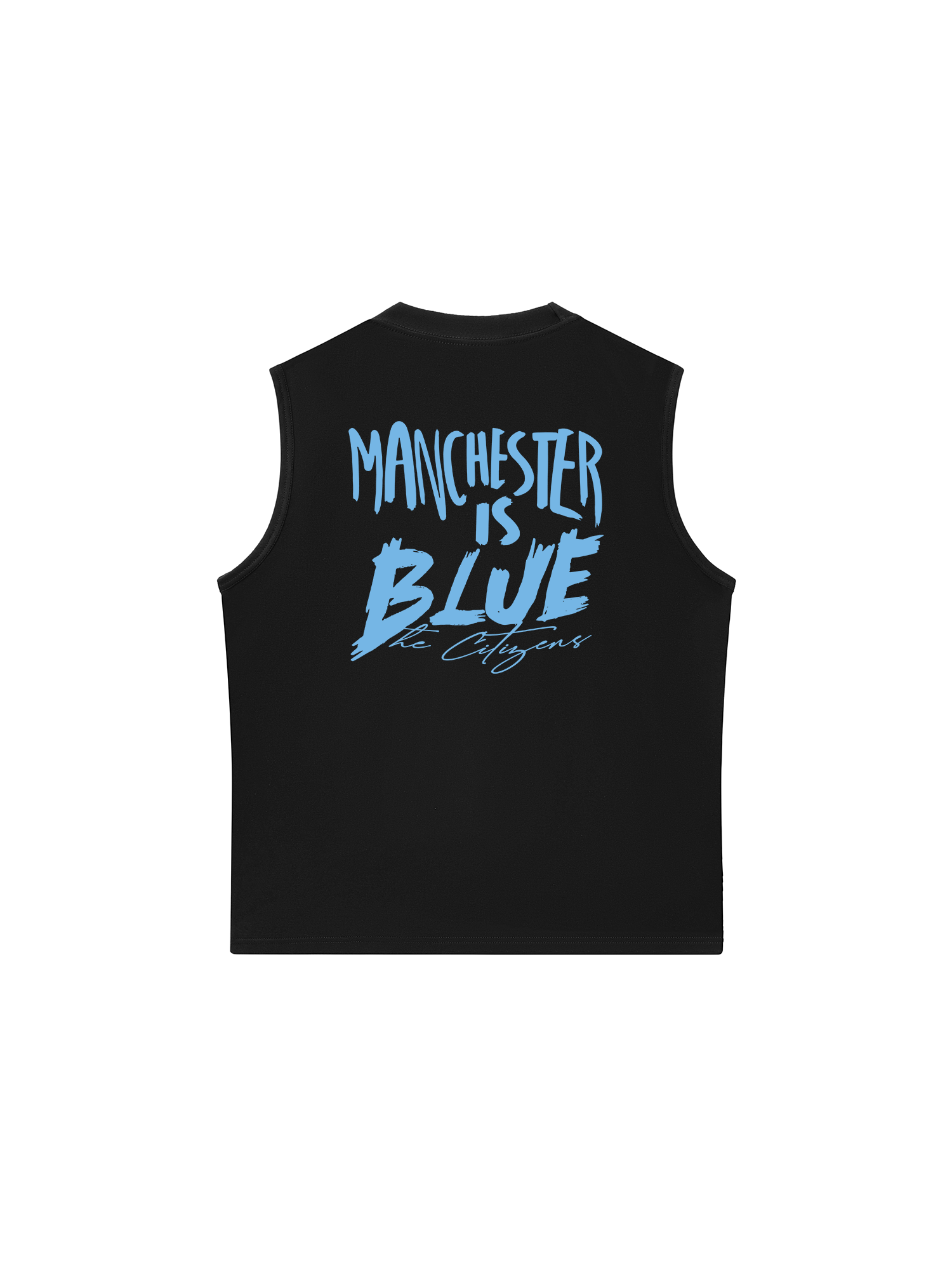 Áo Ba Lỗ Relaxed Fit Manchester is Blue