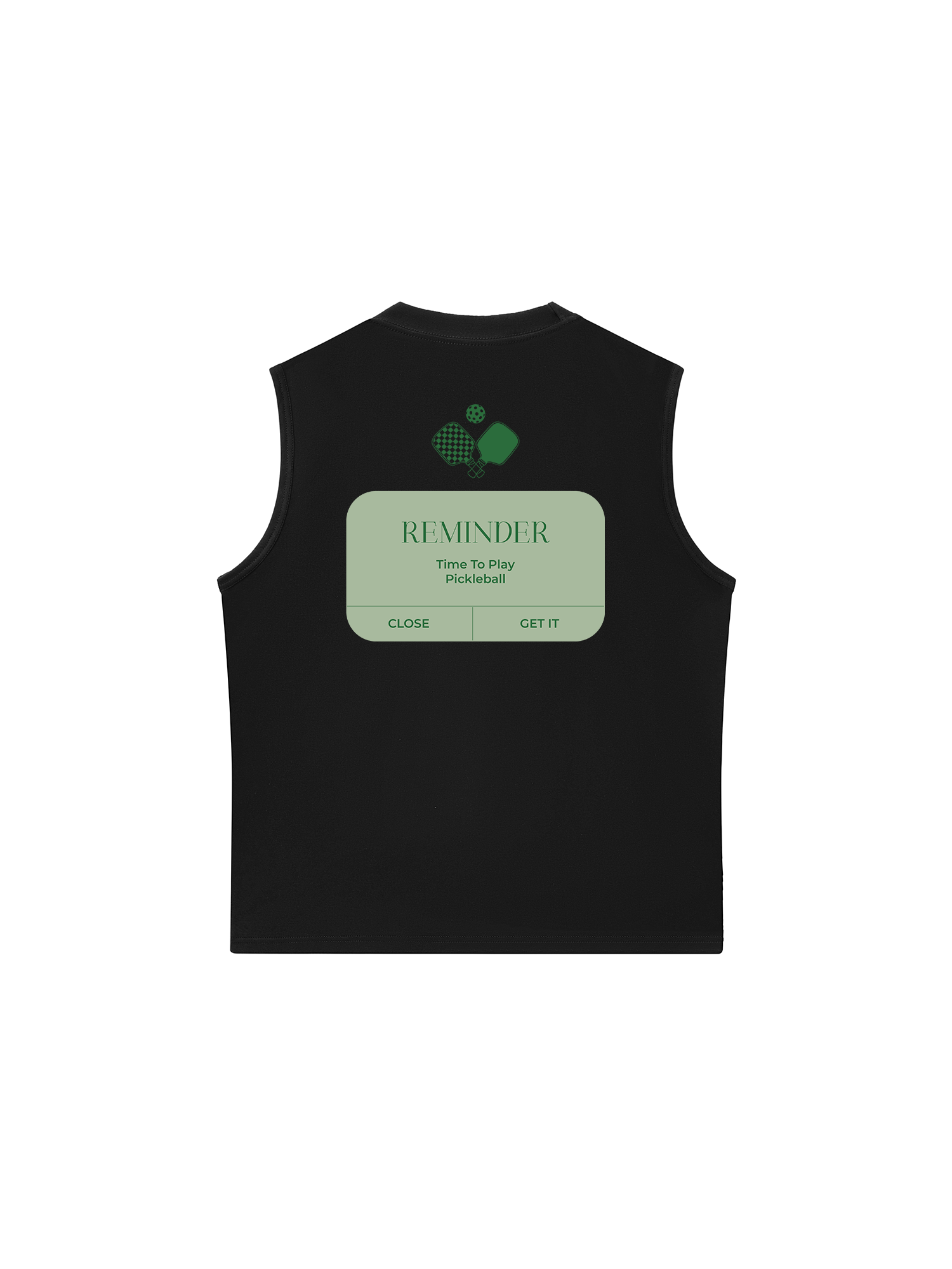 Áo Ba Lỗ Relaxed Fit Pickleball Reminder Time To Play Pickleball