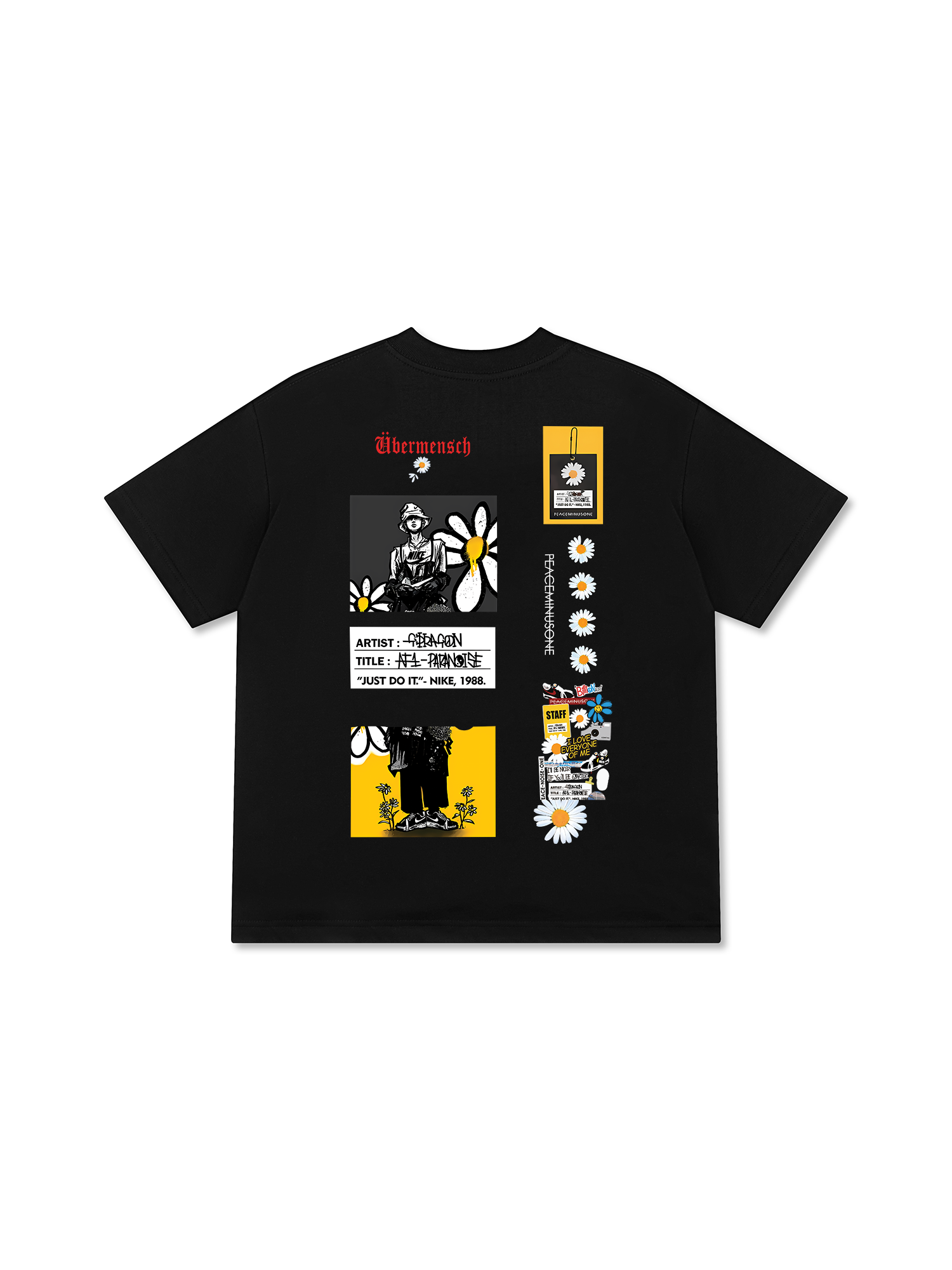 Áo Thun Relaxed Fit idol G Dragon Peaceminusone