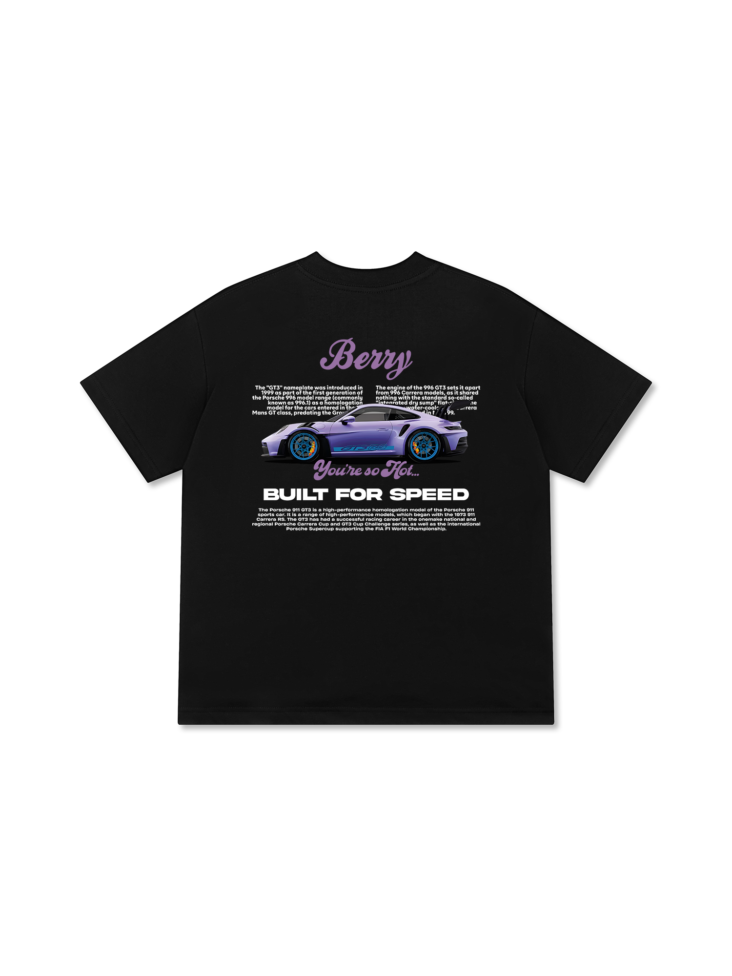 Áo Thun Relaxed Fit Violet Berry