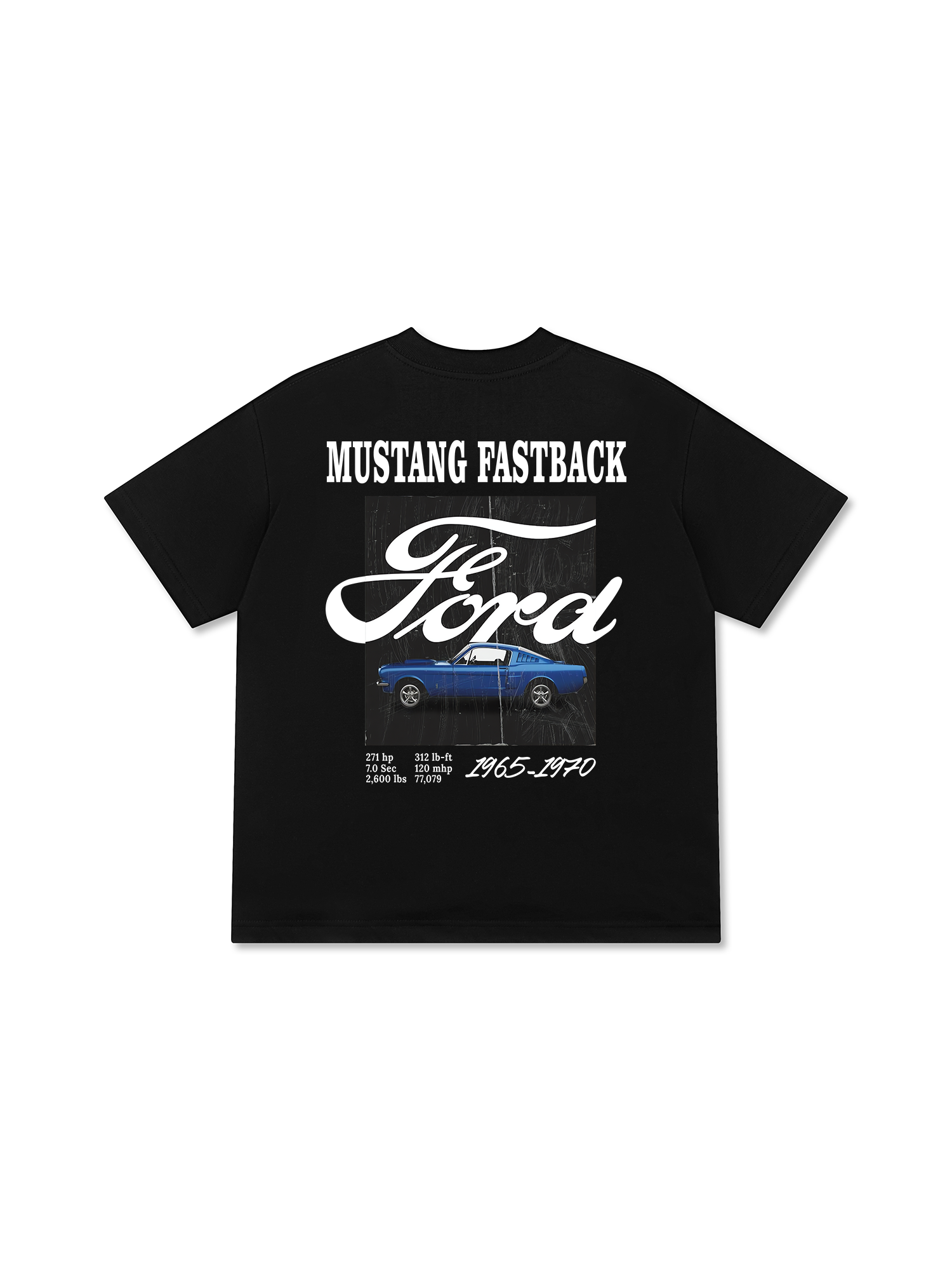 Áo Thun Relaxed Fit Ford Mustang Fastback