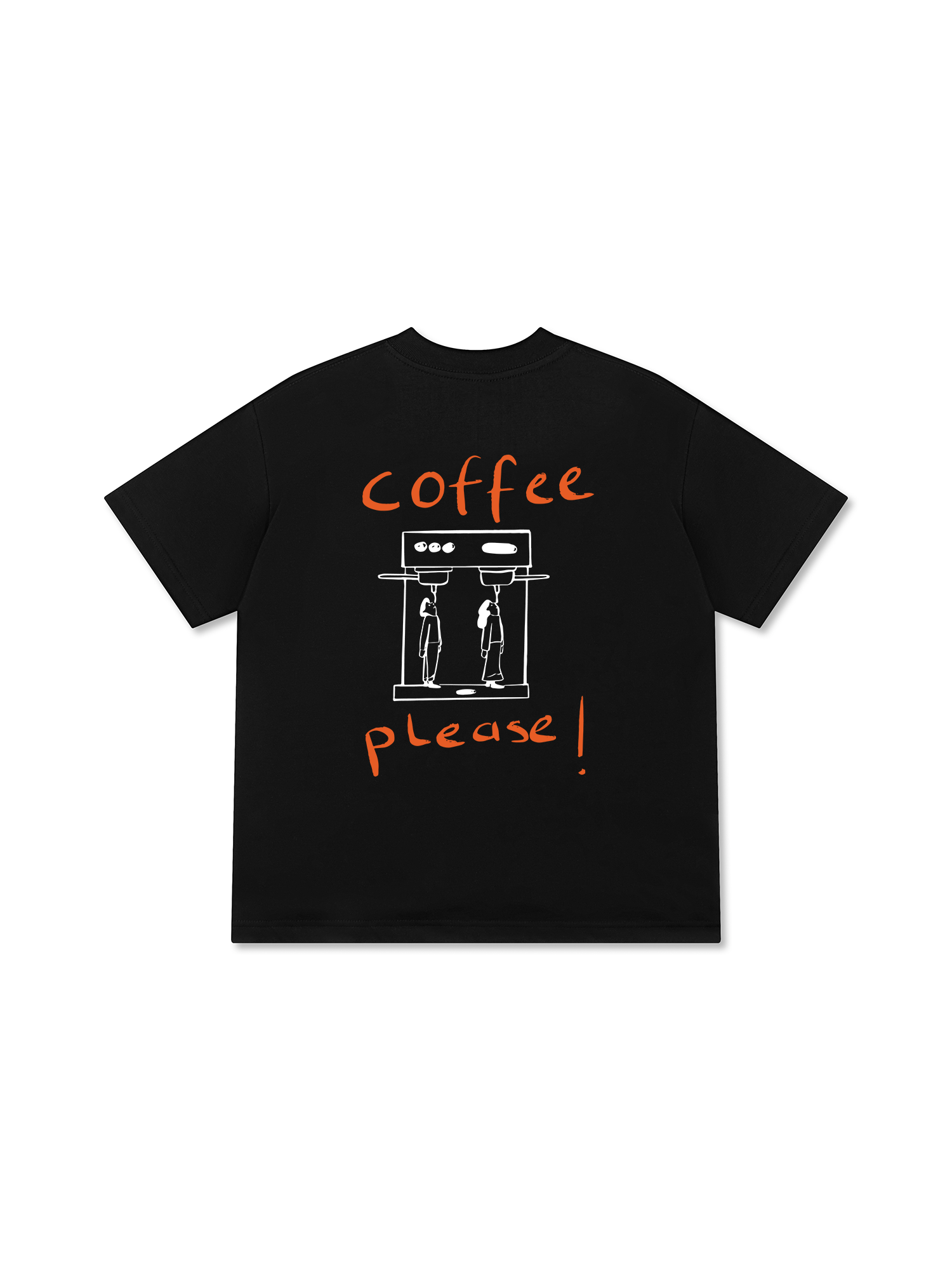 Áo Thun Relaxed Fit Daily Cup Coffee Please