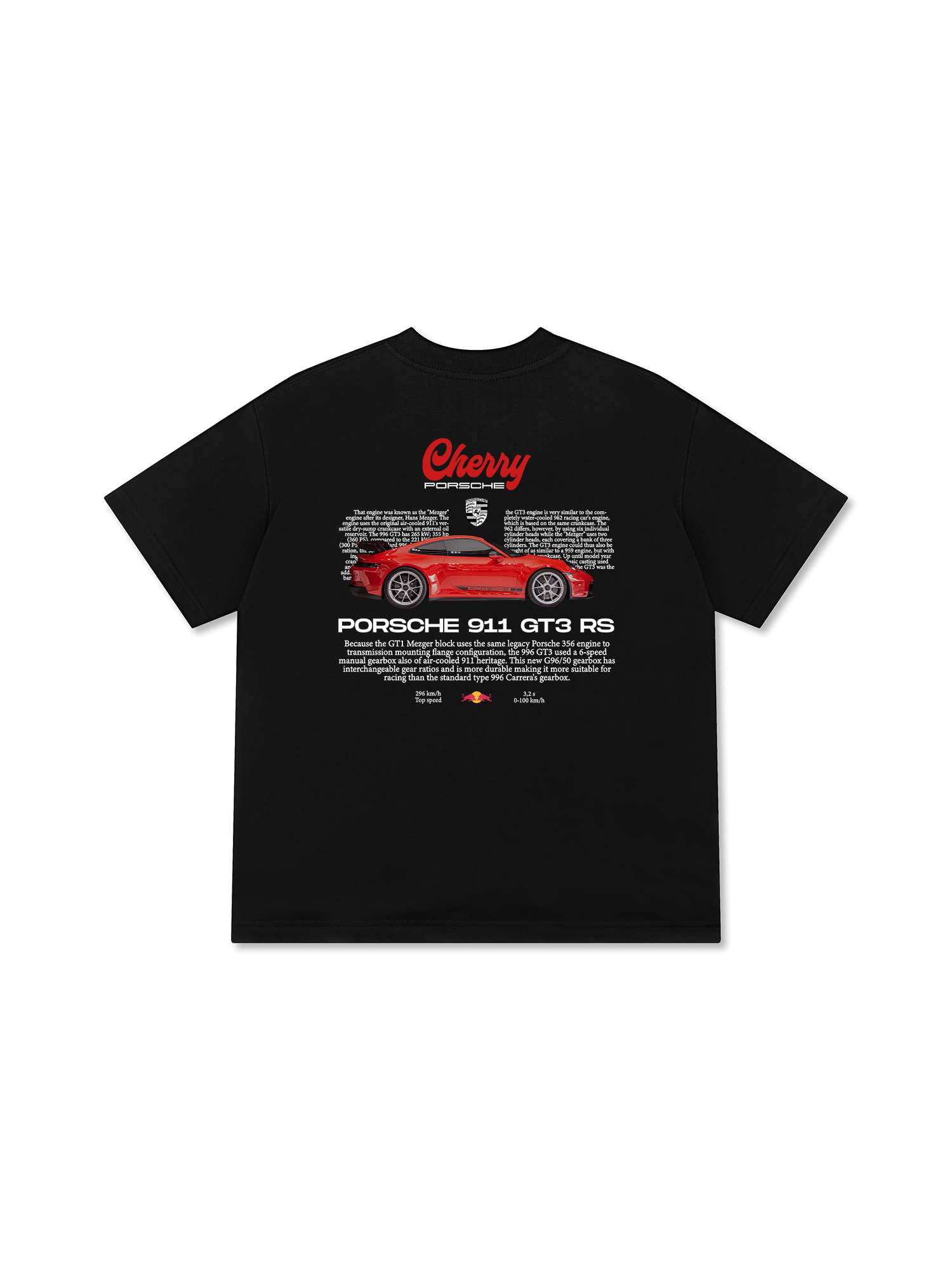 Áo Thun Relaxed Fit Porsche Red Cherry Mood