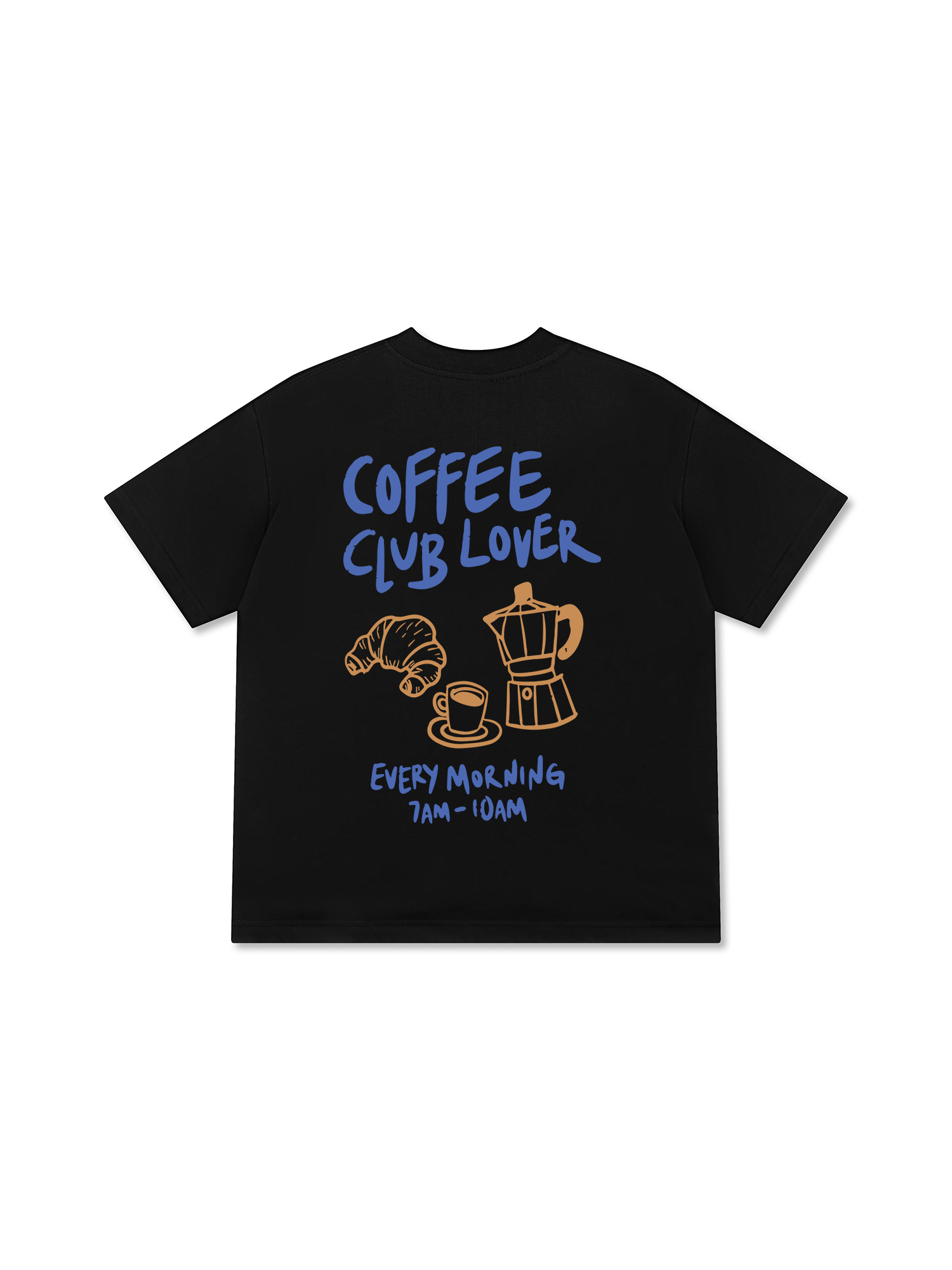 Áo Thun Relaxed Fit Daily Cup Coffee Club Lover