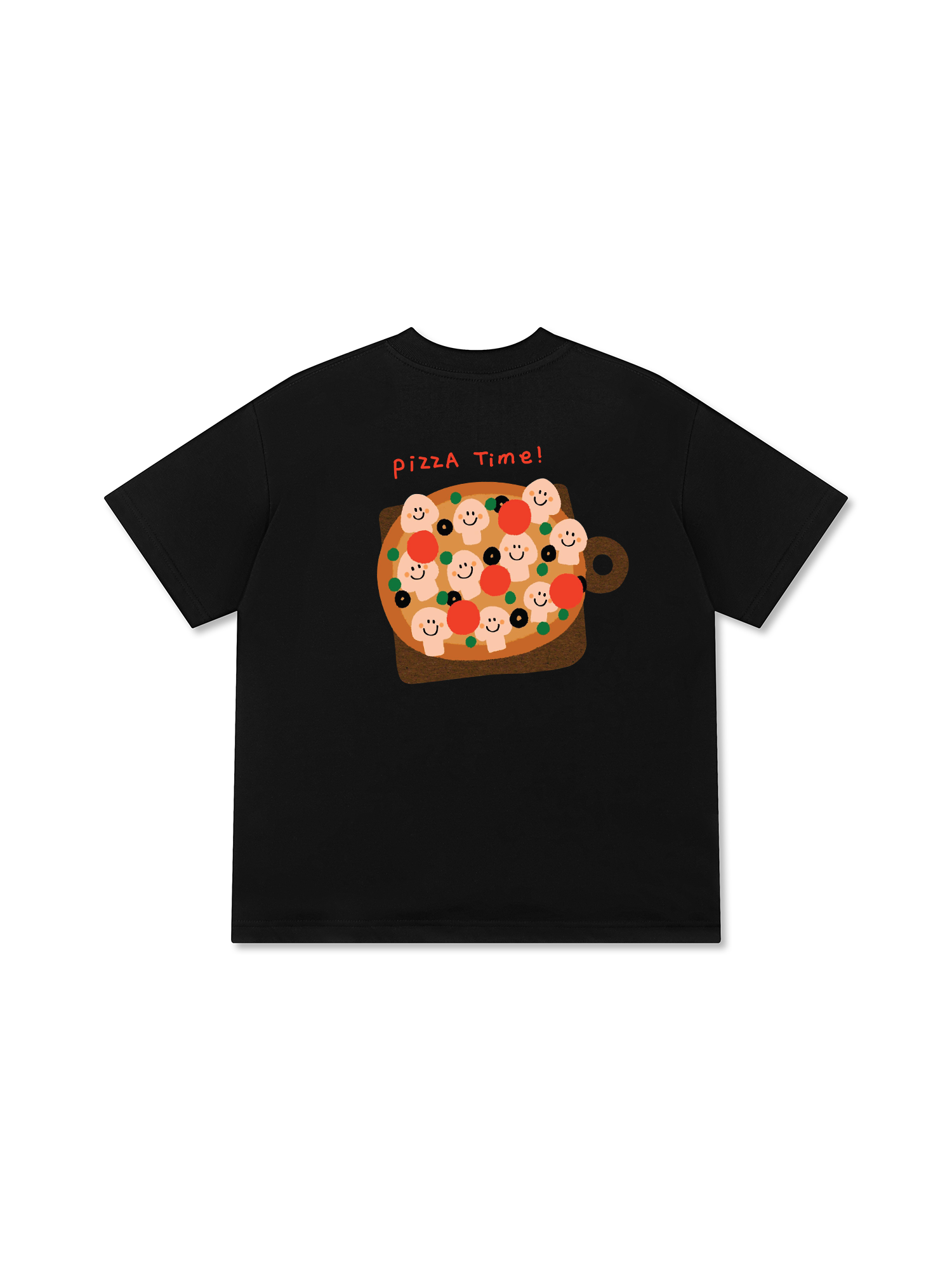 Áo Thun Relaxed Fit Yummy Mood Pizzatime