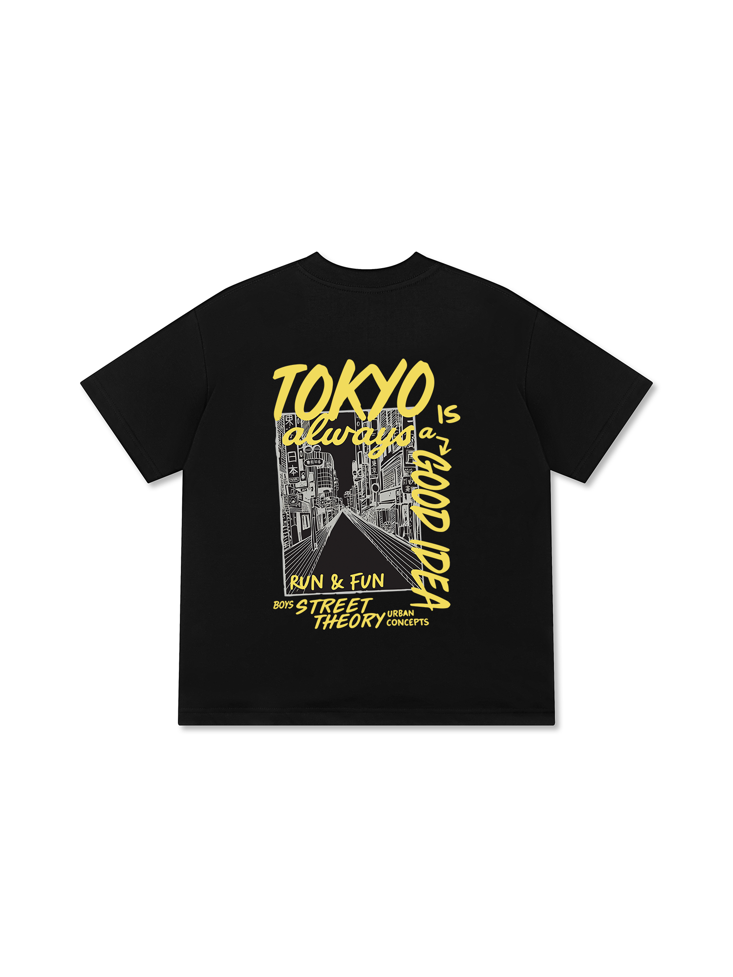 Áo Thun Relaxed Fit Cotton Tokyo Always Is A Good Idea
