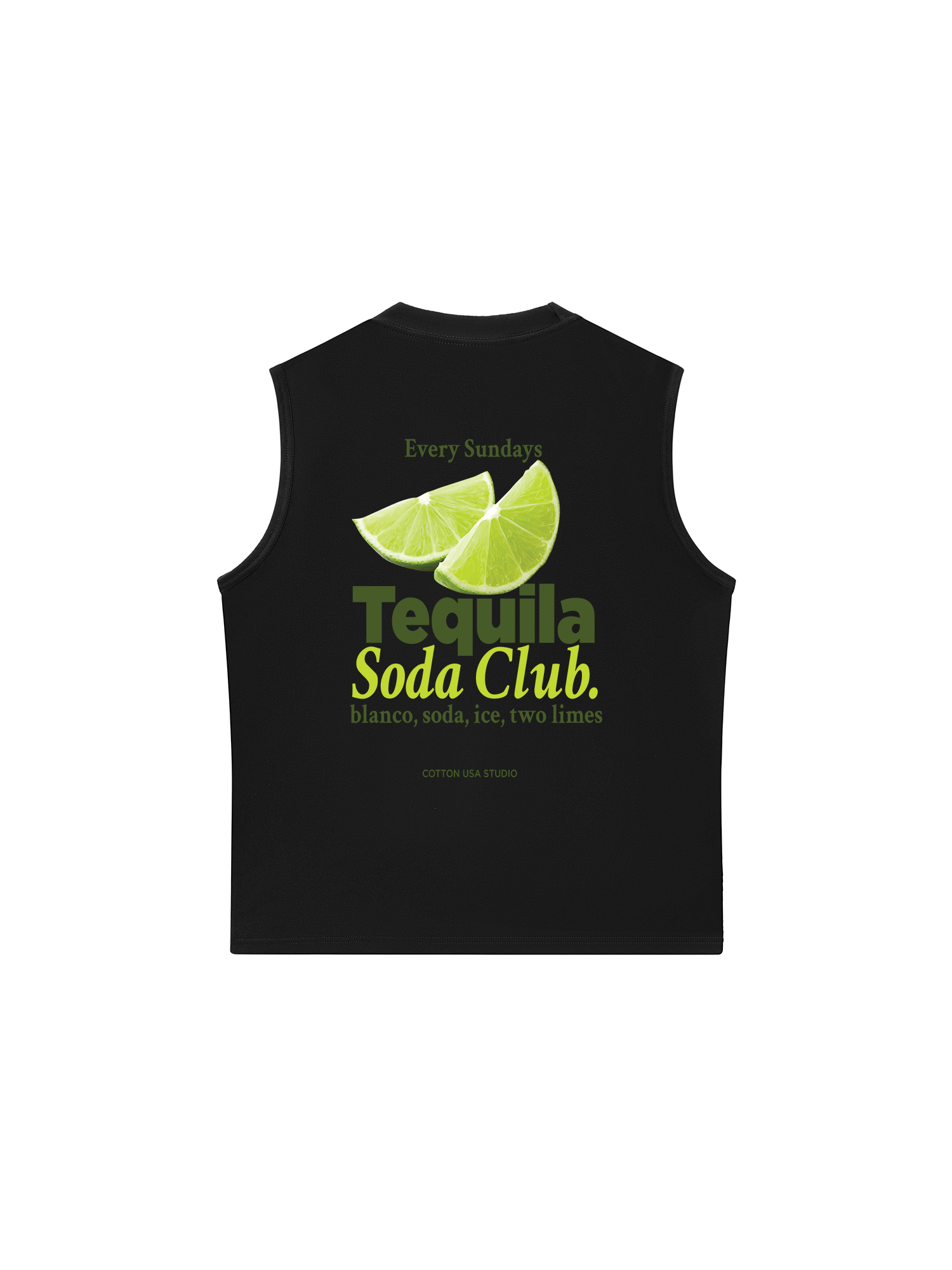 Áo Ba Lỗ Relaxed Fit Tequila Soda Club