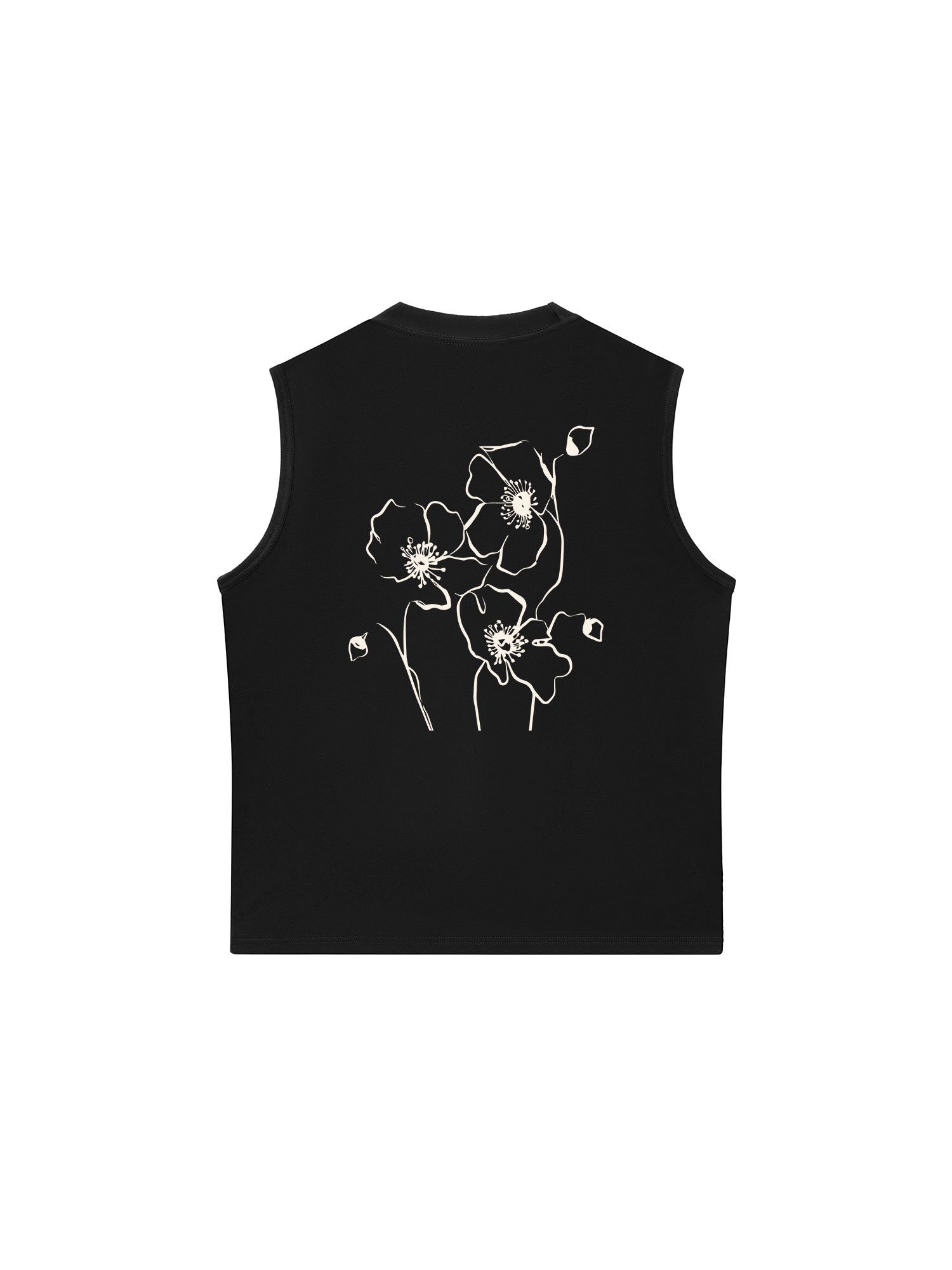 Áo Ba Lỗ Relaxed Fit Poppy Flower