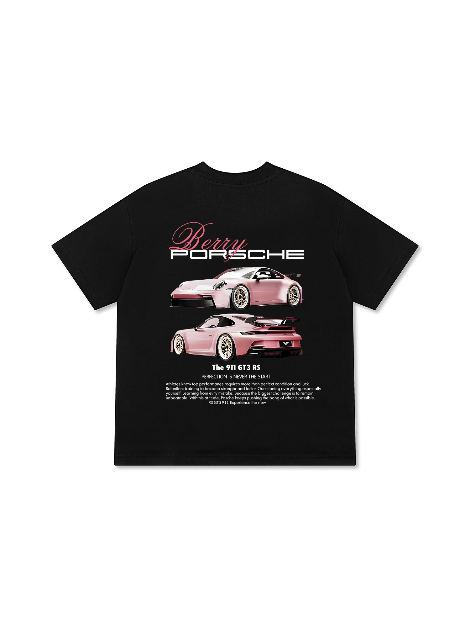 Áo Thun Relaxed Fit Porsche Berry Porsche