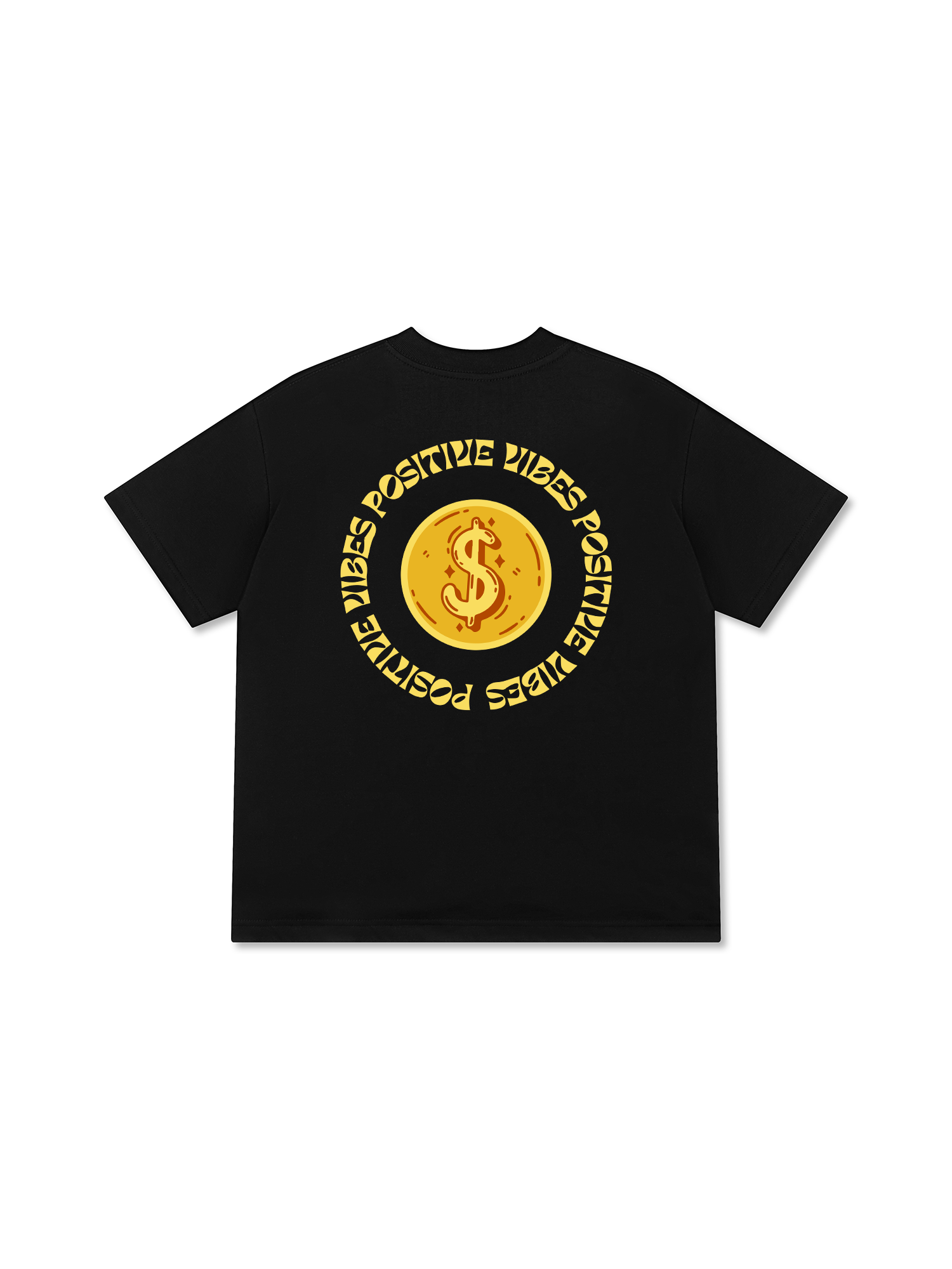 Áo Thun Relaxed Fit Money Positive Vibe