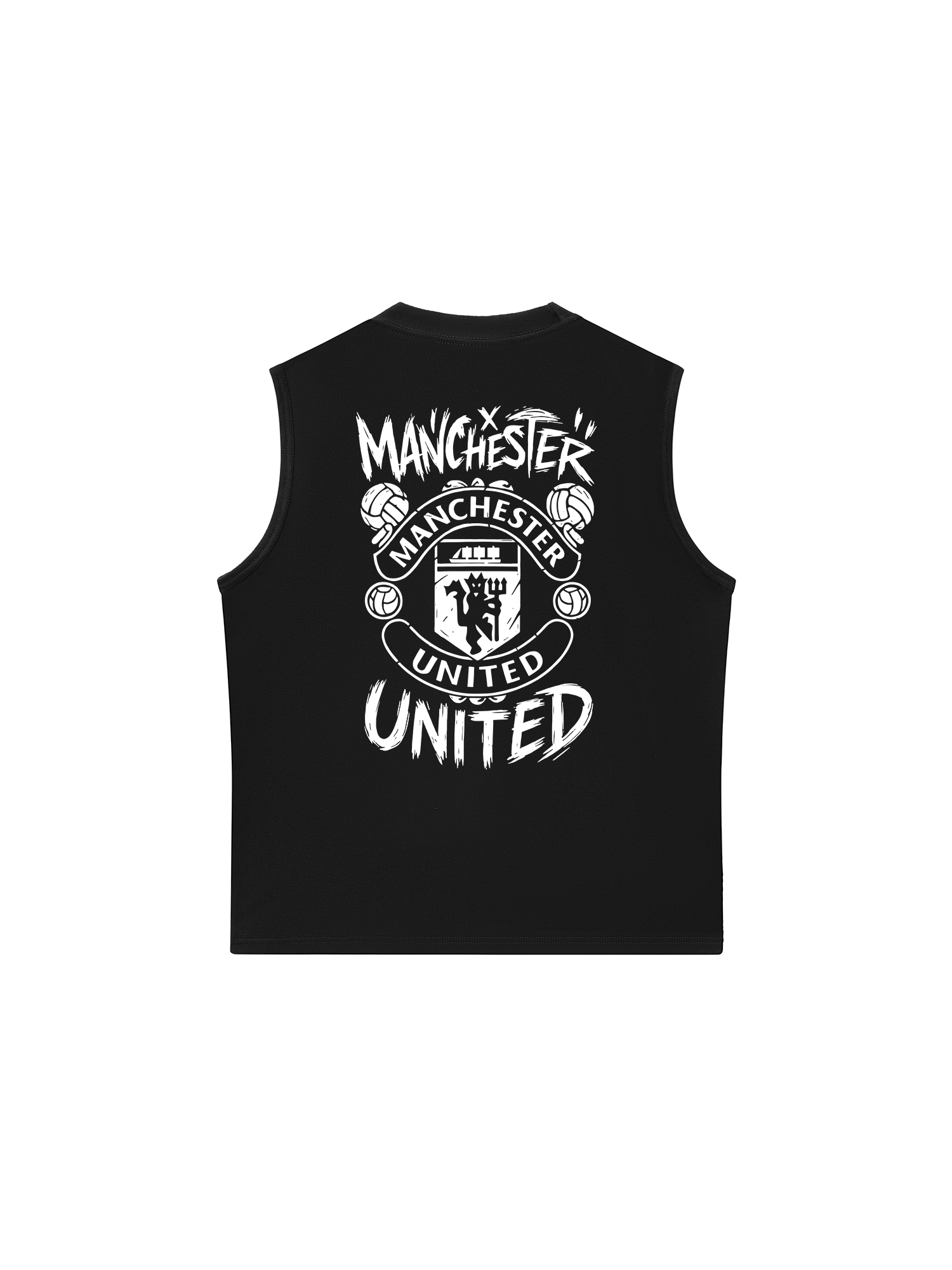 Áo Ba Lỗ Relaxed Fit Manchester Wild Style