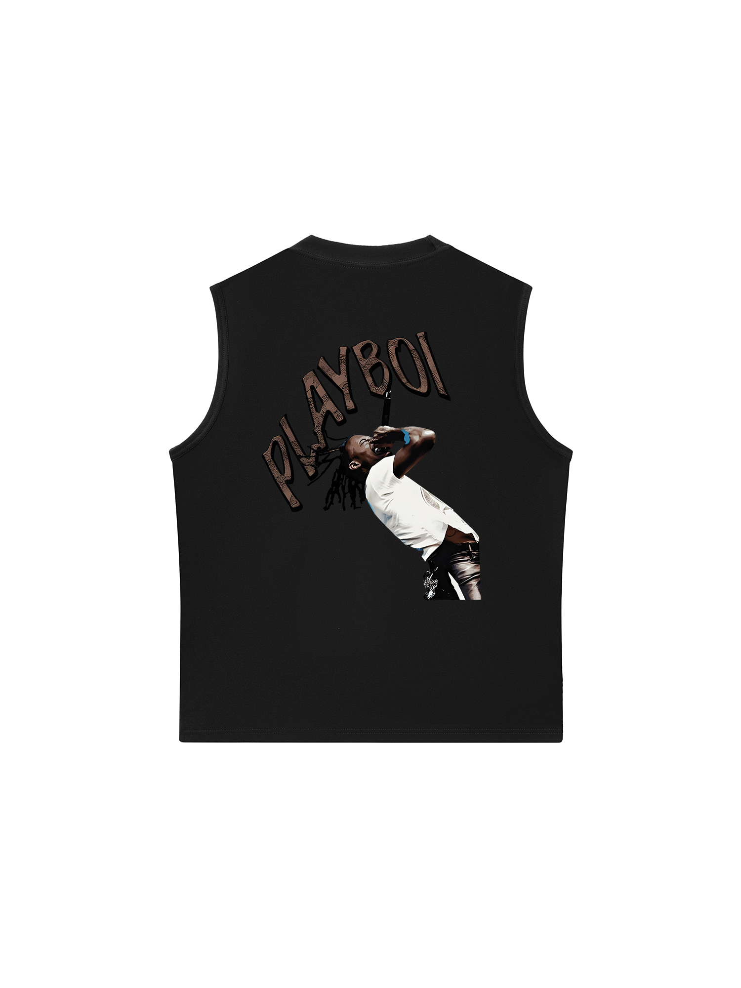 Áo Ba Lỗ Relaxed Fit Rapper Play Boi