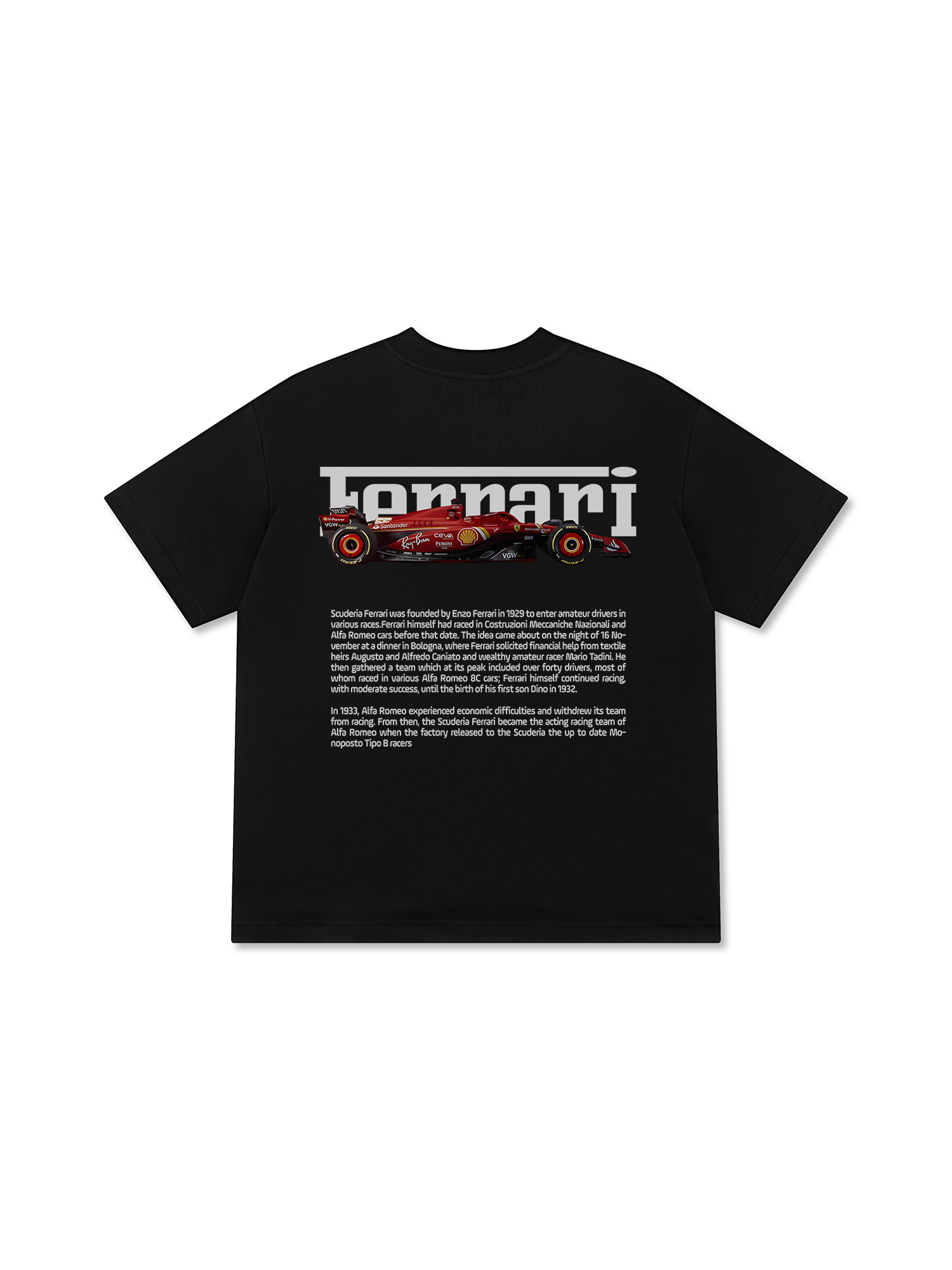 Áo Thun Relaxed Fit Ferrari Enzo Leon