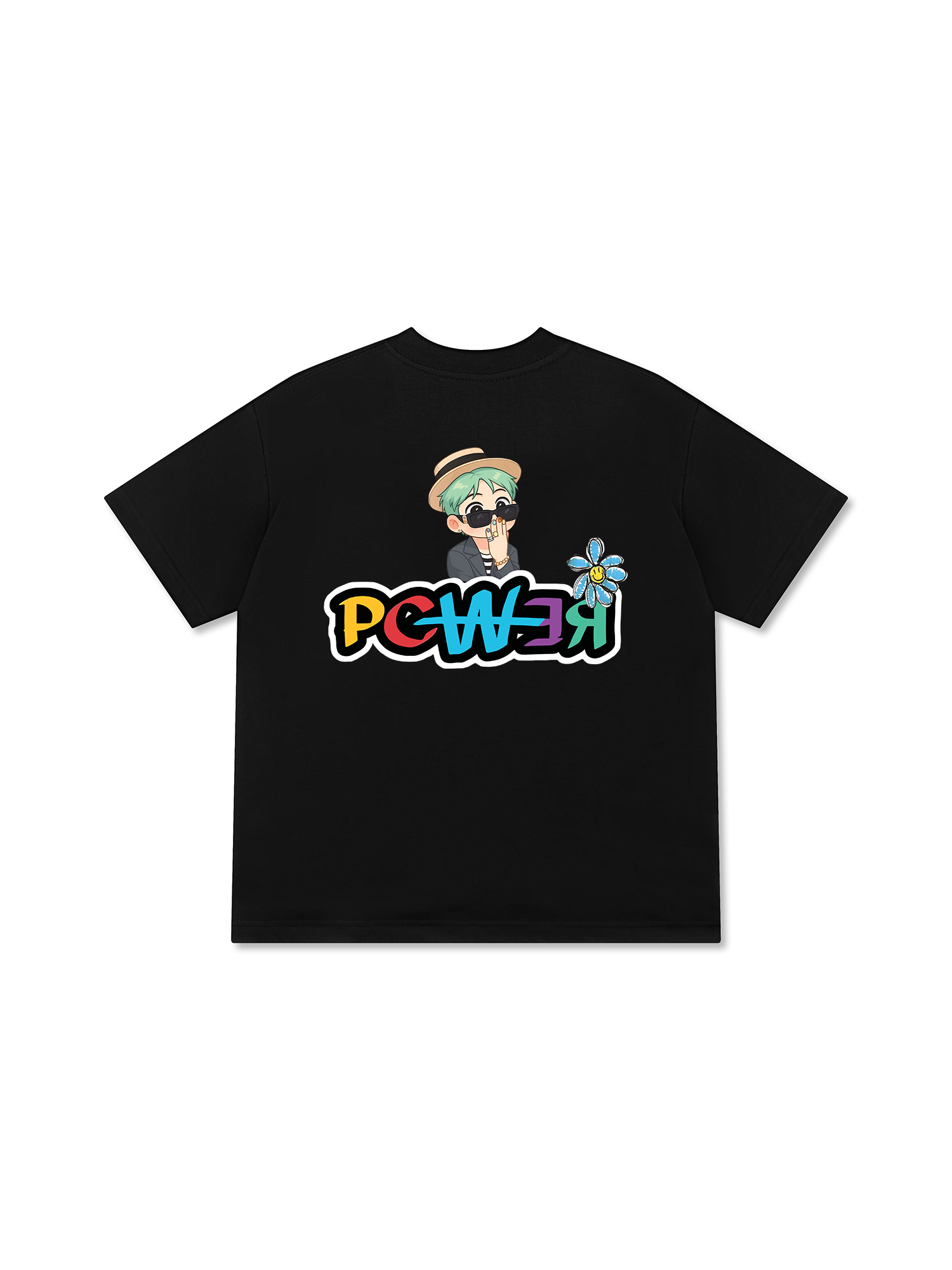 Áo Thun Relaxed Fit Idol G Dragon Chibi I Love GD