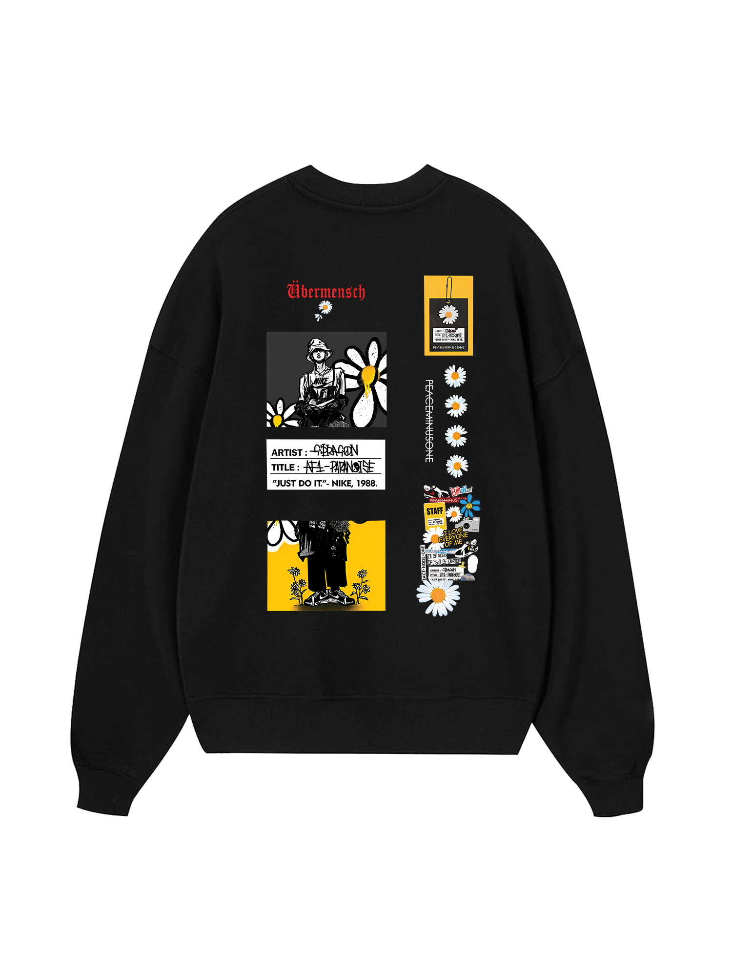 idol G Dragon Peaceminusone Sweater