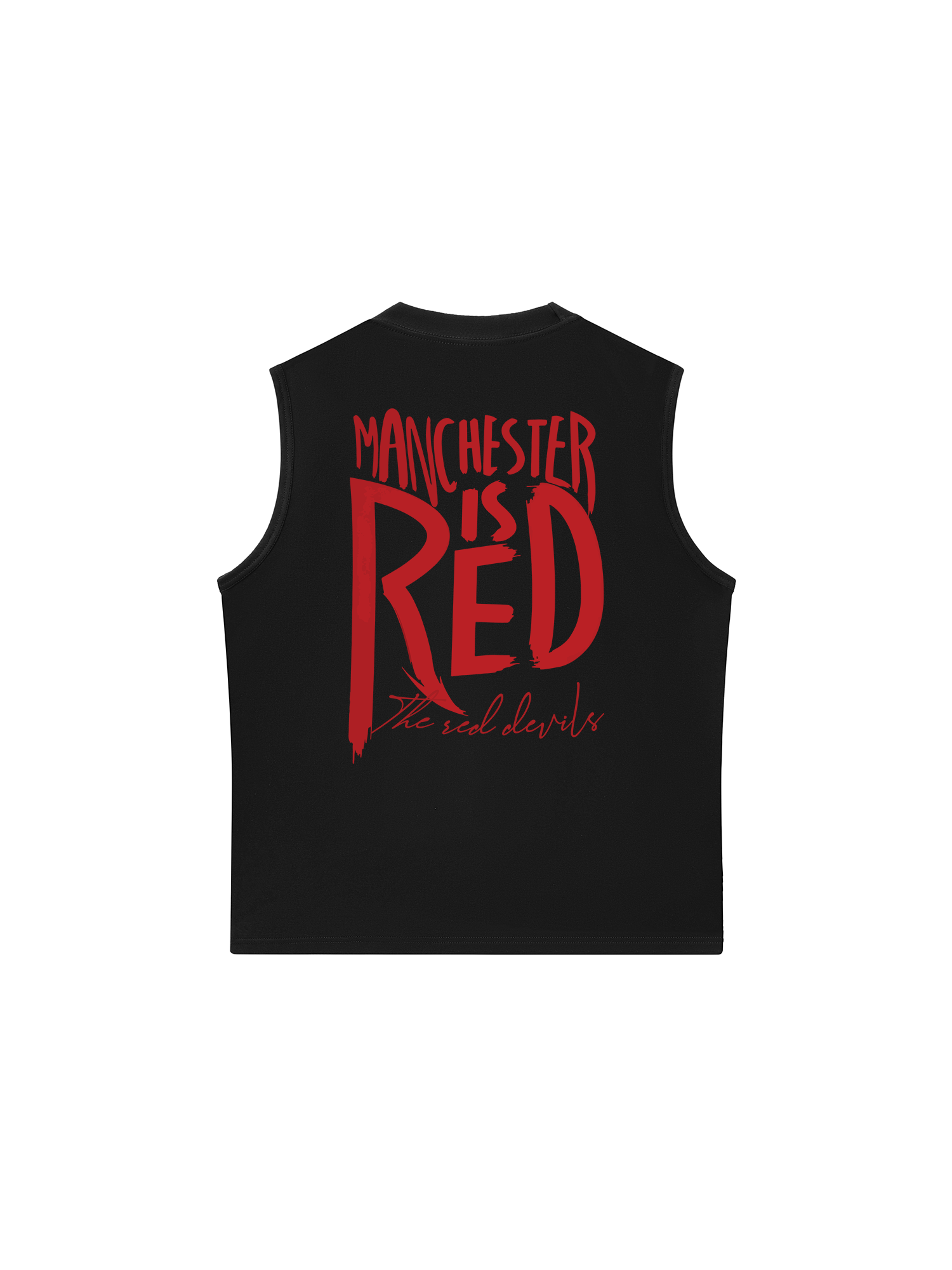 Áo Ba Lỗ Relaxed Fit Manchester is Red