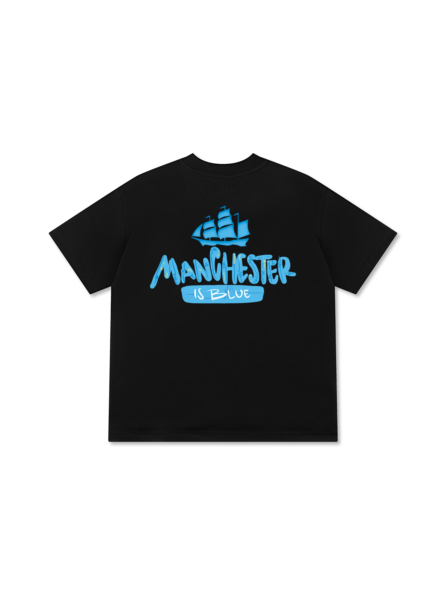 Áo Thun Relaxed Fit Manchester Is Blue Ver 2