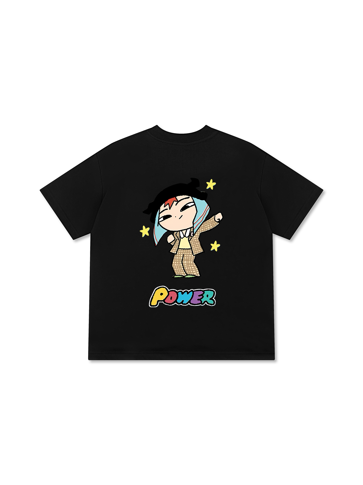 Áo Thun Relaxed Fit Idol Gdragon Chibi Power