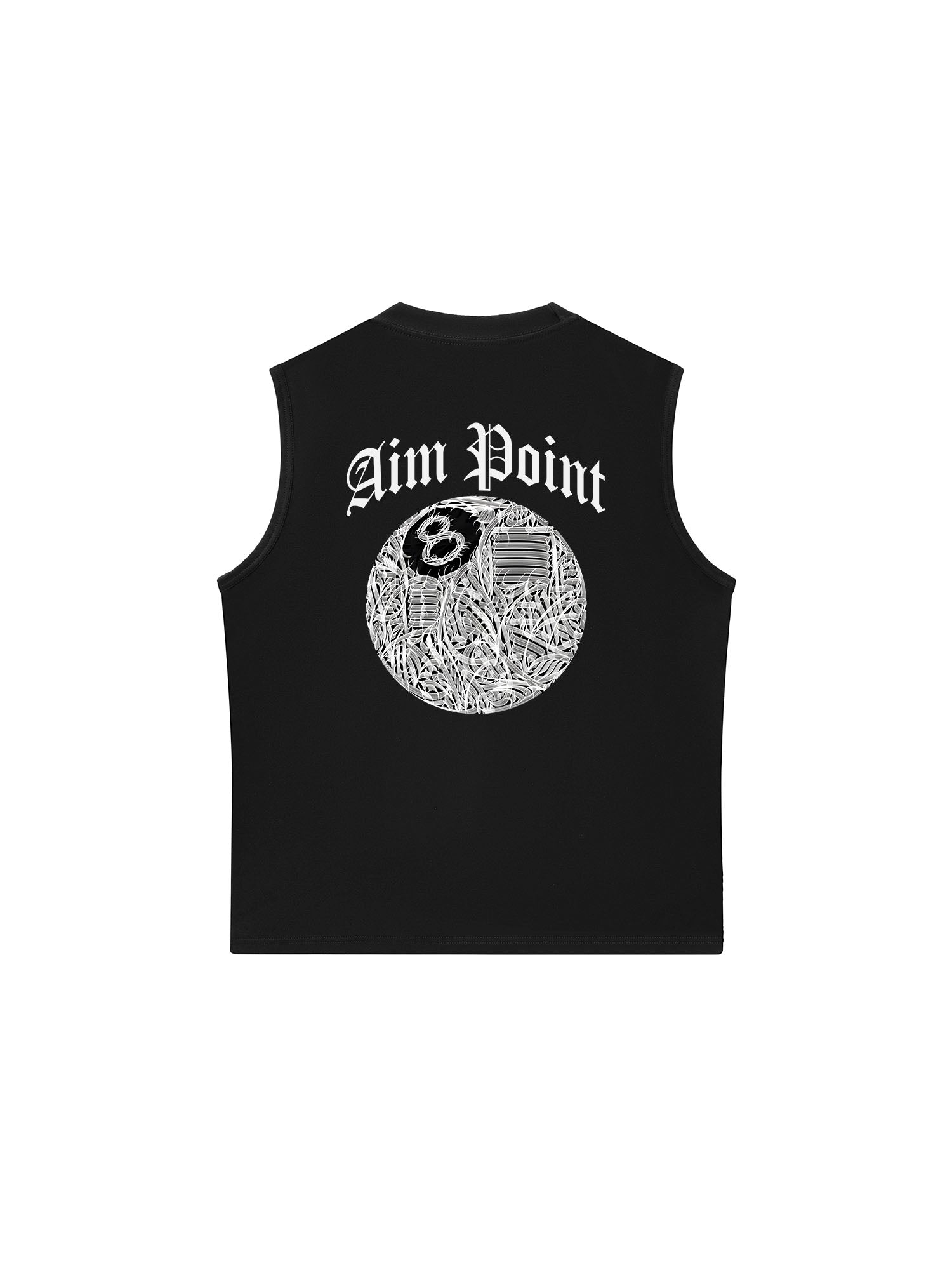 Áo Ba Lỗ Relaxed Fit Billiards Aim Point