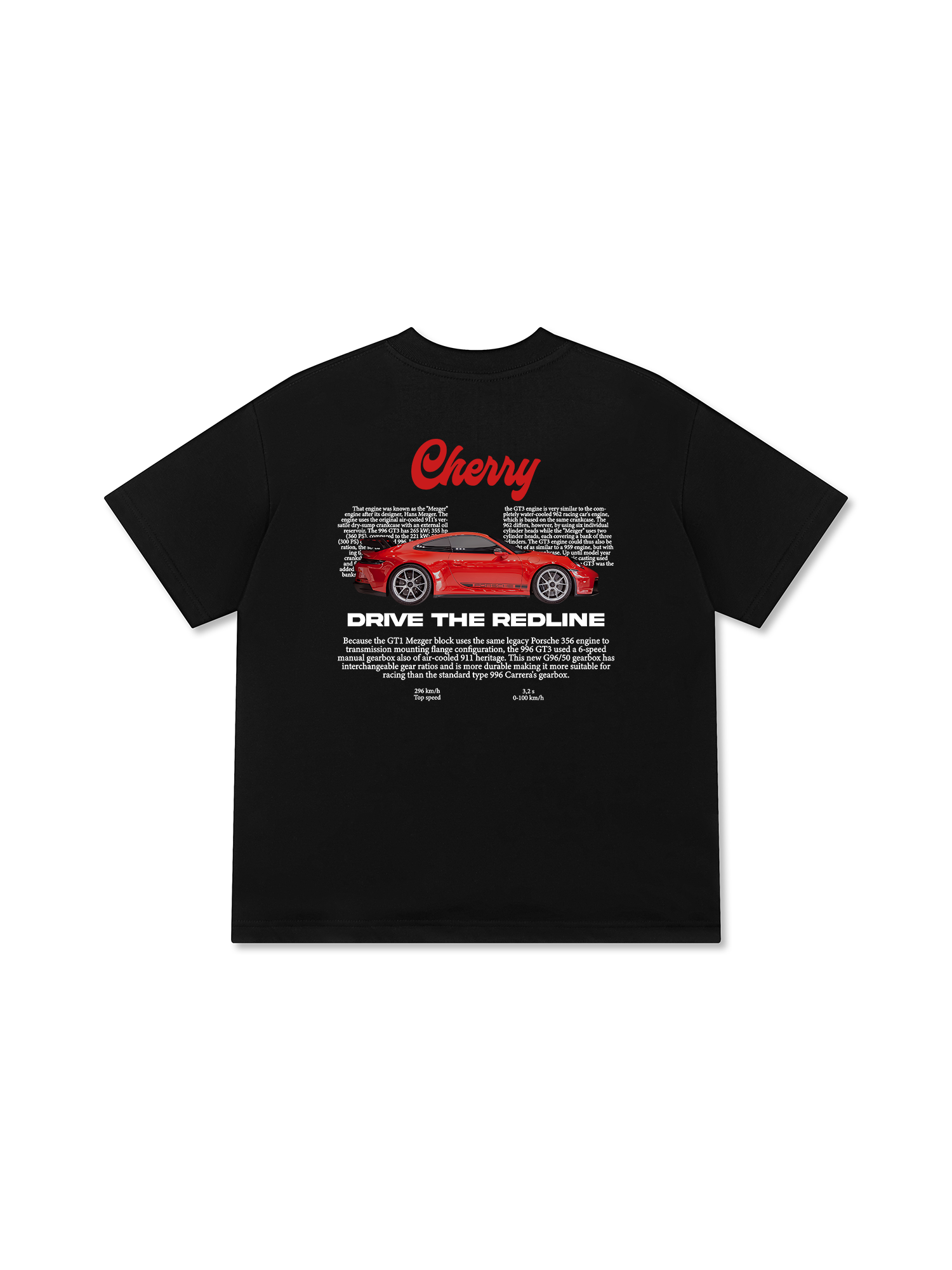 Áo Thun Relaxed Fit Red Cherry Mood