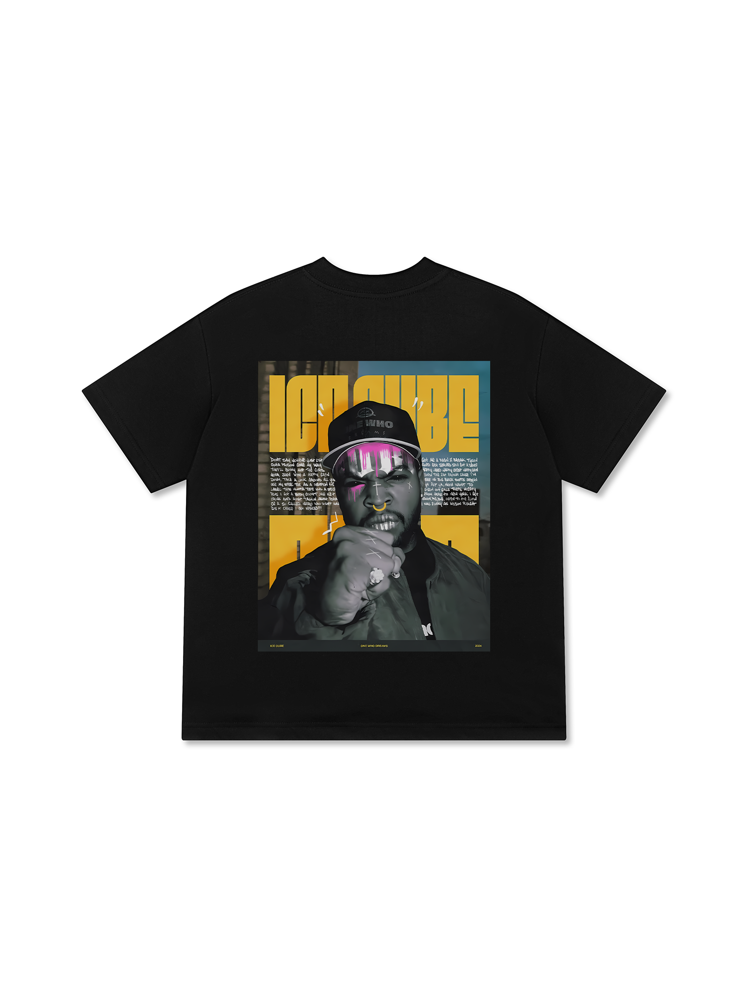 Áo Thun Relaxed Fit Rapper Ice Cube Dont Say Nothing