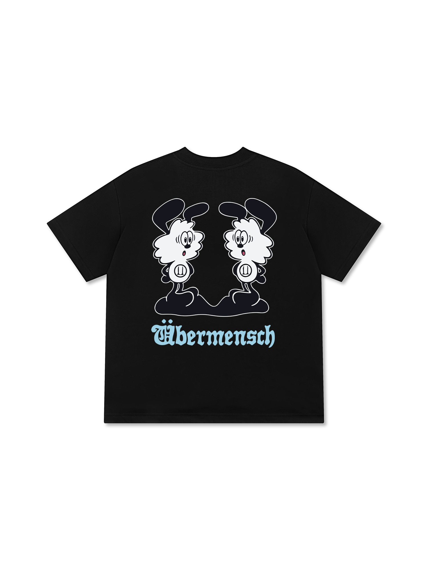 Áo Thun Relaxed Fit Idols Cartoon Mascot Ubermensch