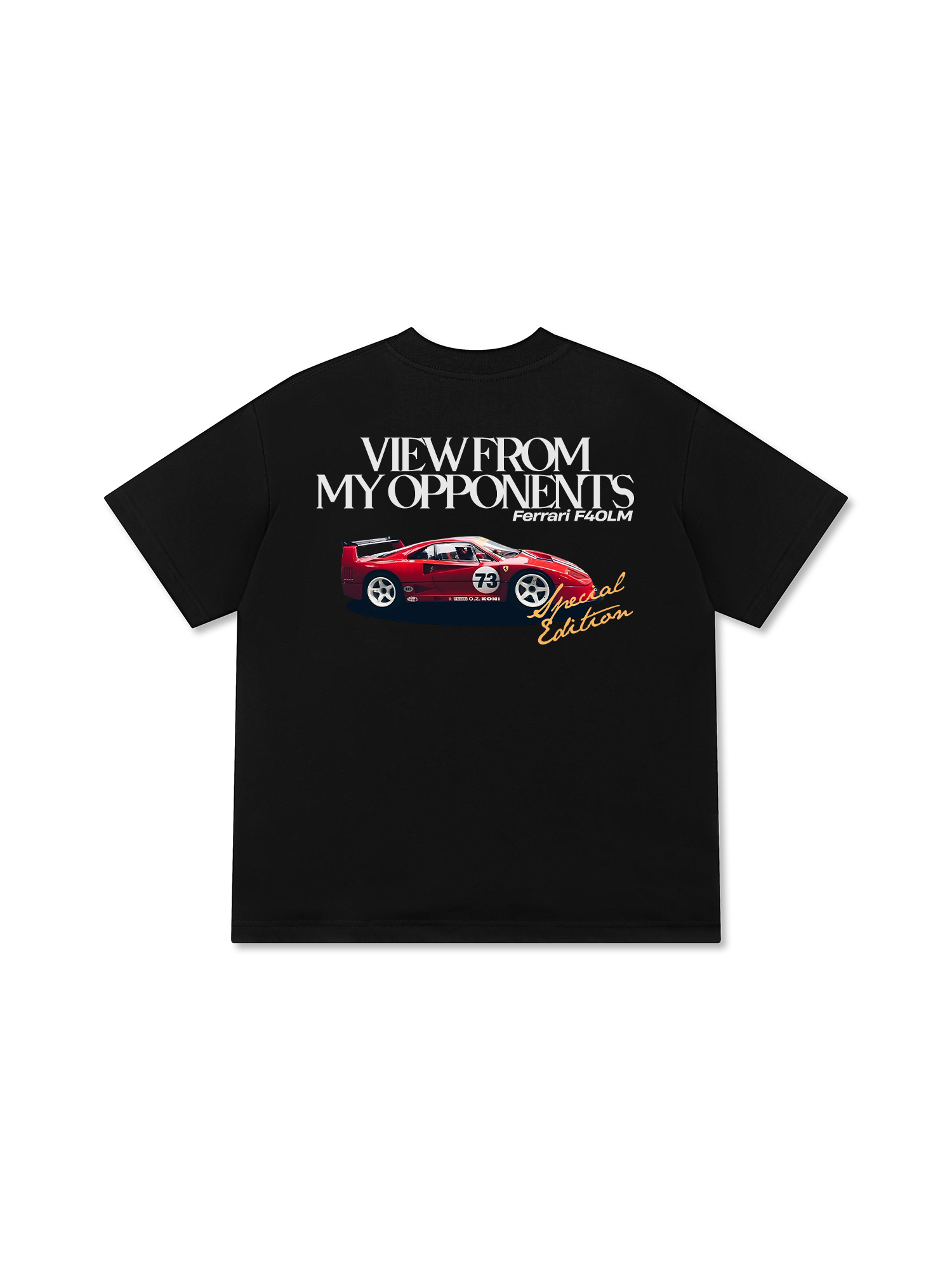 Áo Thun Relaxed Fit Ferrari View From My Opponents