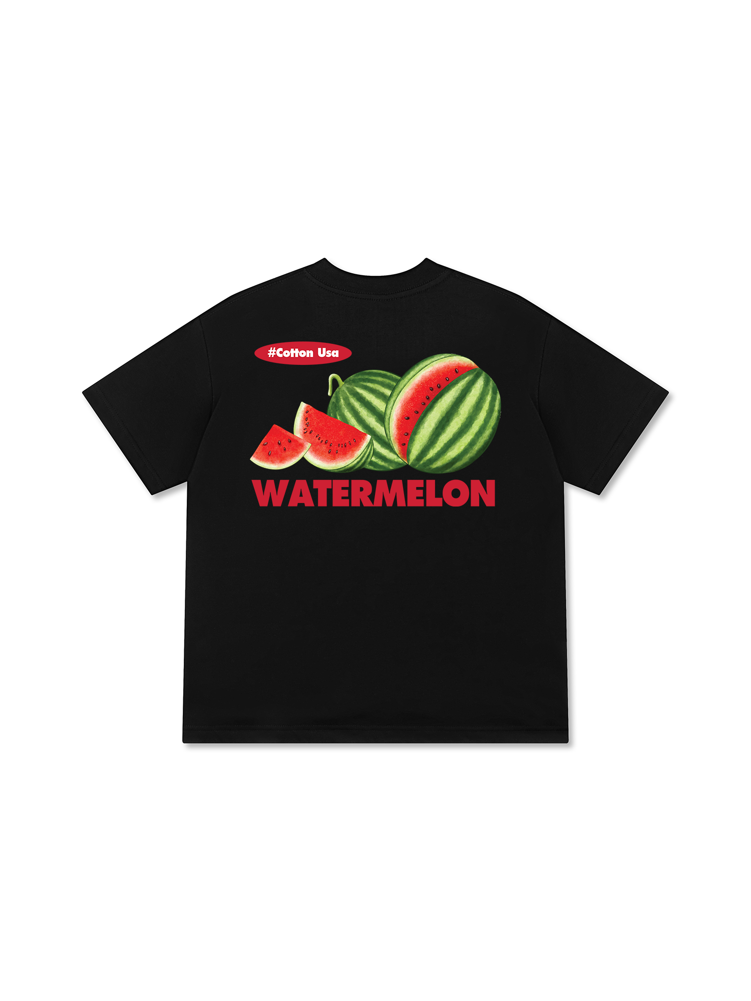 Áo Thun Relaxed Fit Tropical Watermelon Cottonusa