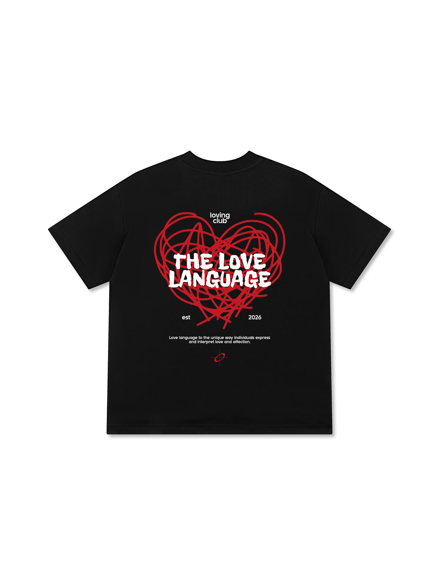 Áo Thun Relaxed Fit Love Langueage